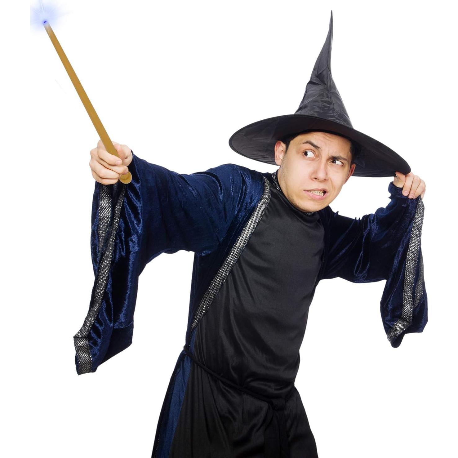 Varita Mágica Iluminada Skeleteen con Sonidos - 41.91 cm