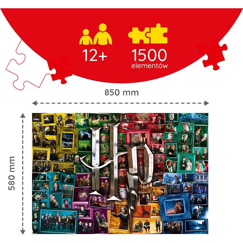 Rompecabezas Trefl Harry Potter 1500 Piezas 85x58 cm