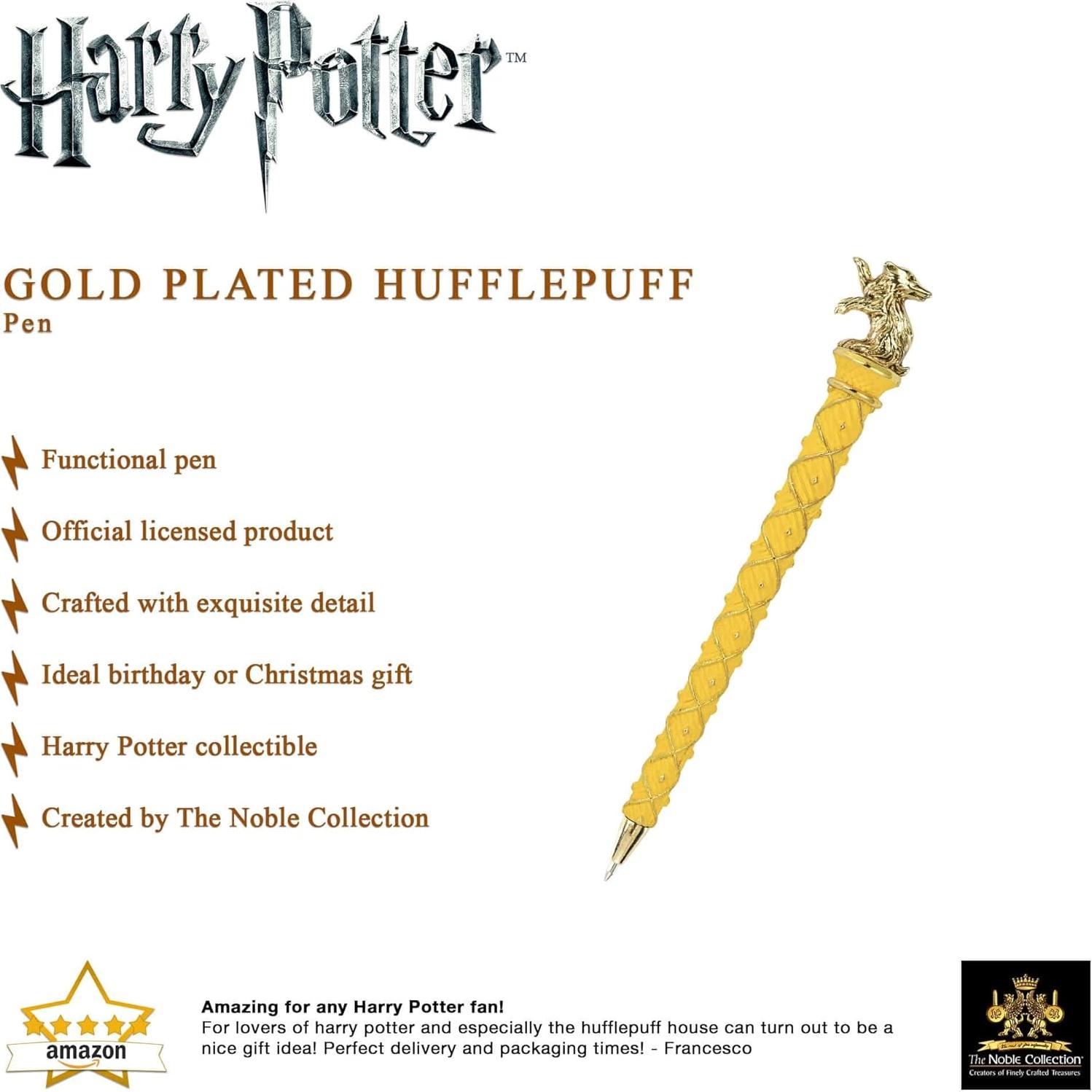 Pluma Coleccionable Harry Potter Hufflepuff - Noble Pluma