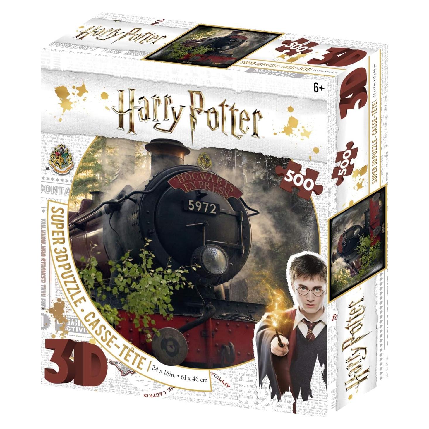 Harry Potter Hogwarts Express 3D Jigsaw Puzzle 500 Piece Multi-Colour