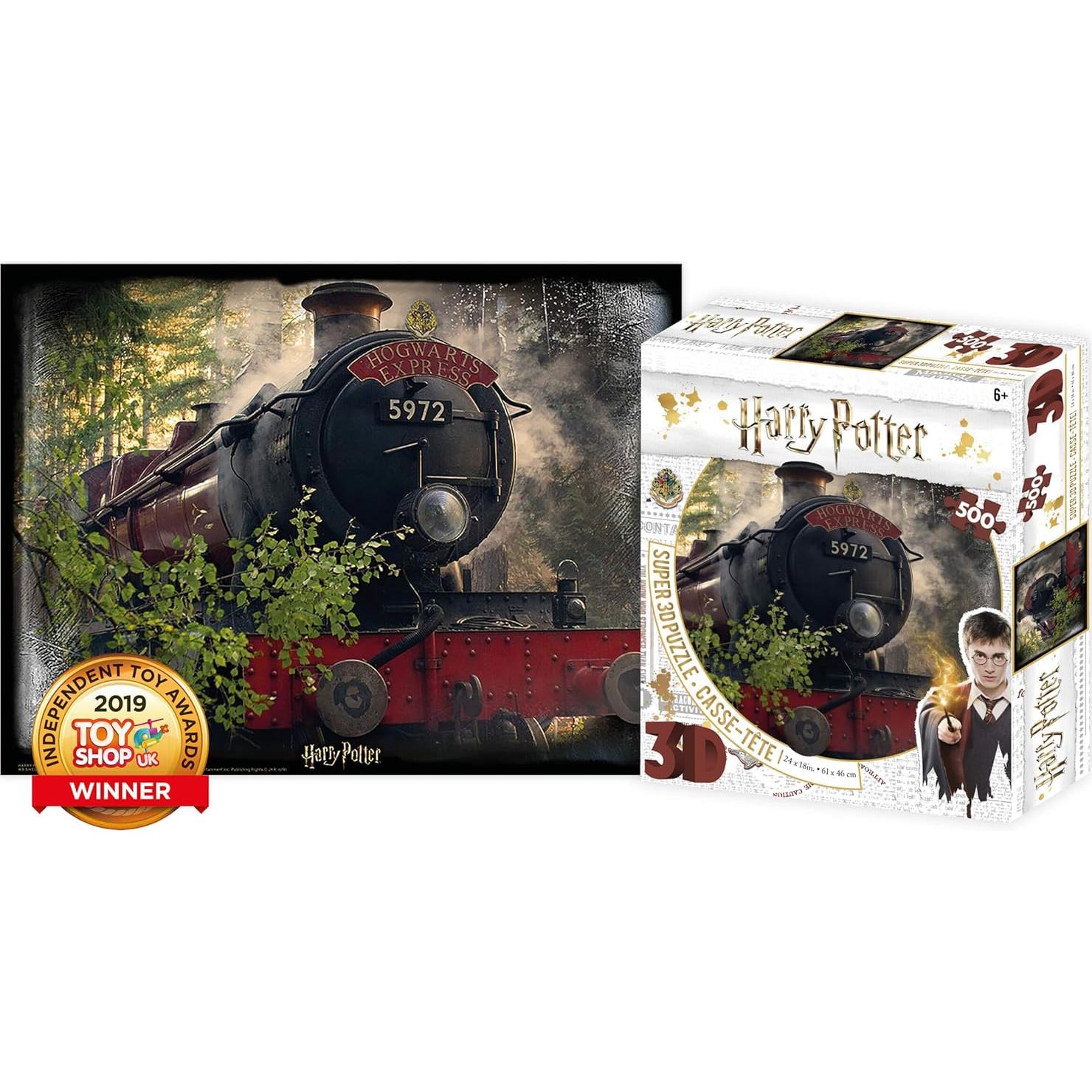 Harry Potter Hogwarts Express 3D Jigsaw Puzzle 500 Piece Multi-Colour