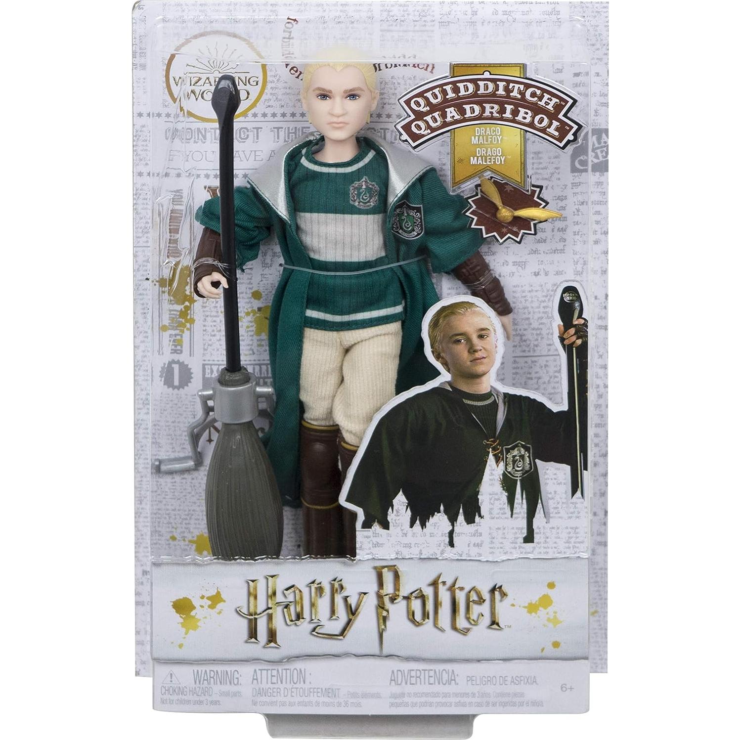 Muñeca Quidditch Draco Malfoy Mattel 20cm Slytherin