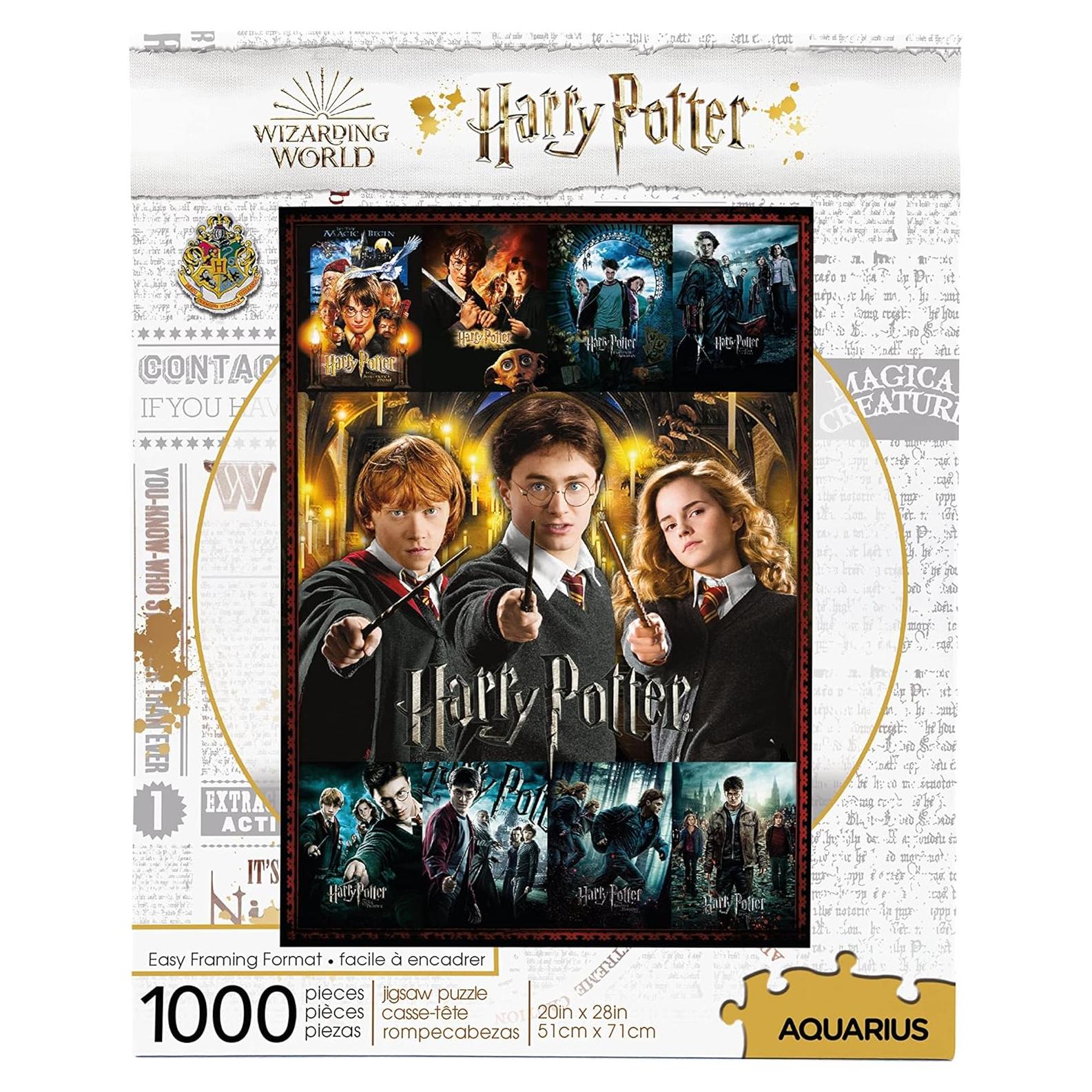 Rompecabezas Harry Potter AQUARIUS 1000 Piezas 50.8x71.1 cm