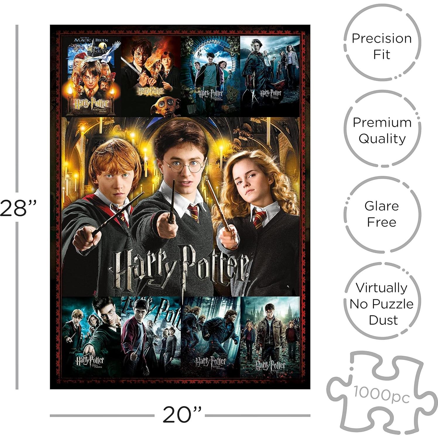 Rompecabezas Harry Potter AQUARIUS 1000 Piezas 50.8x71.1 cm