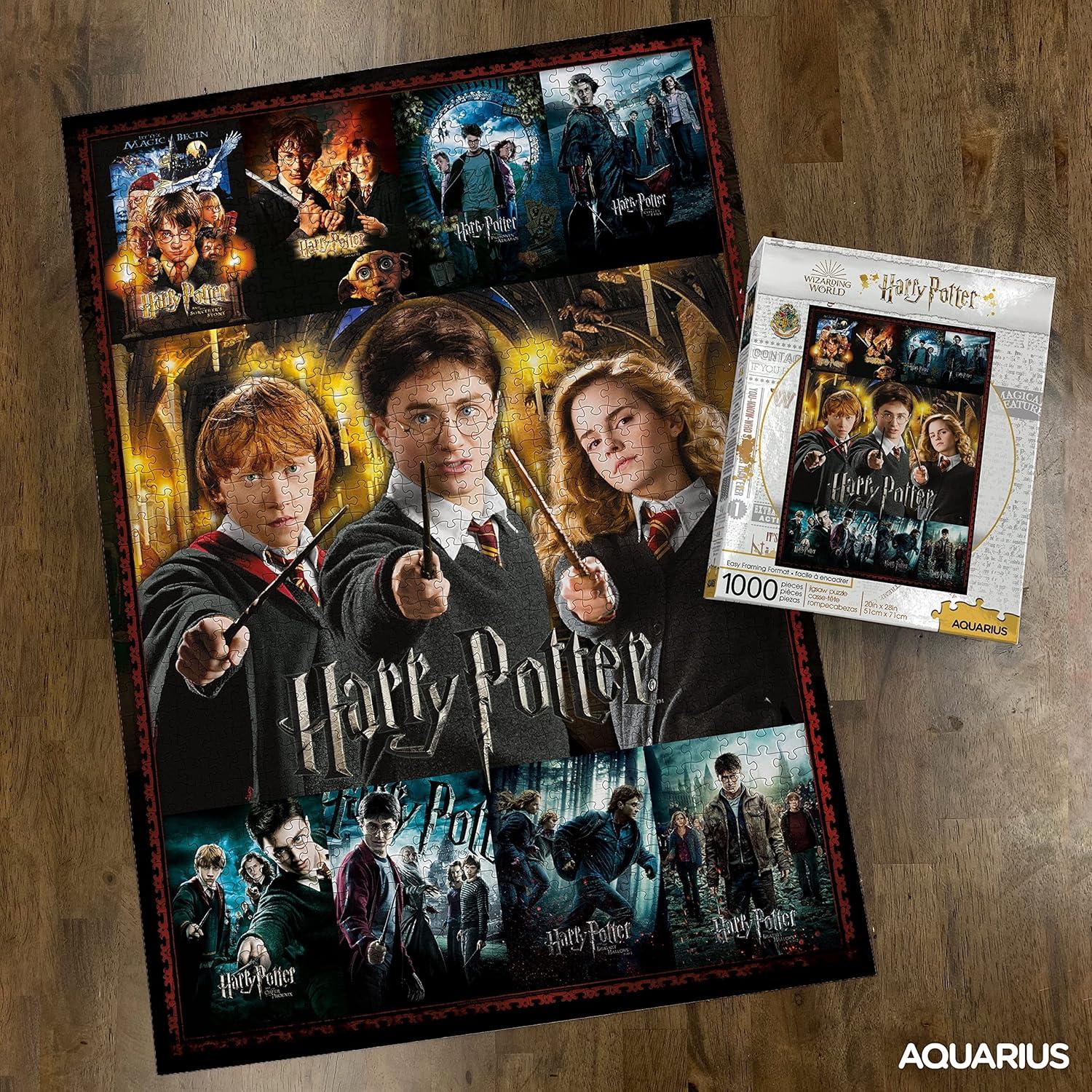 Rompecabezas Harry Potter AQUARIUS 1000 Piezas 50.8x71.1 cm