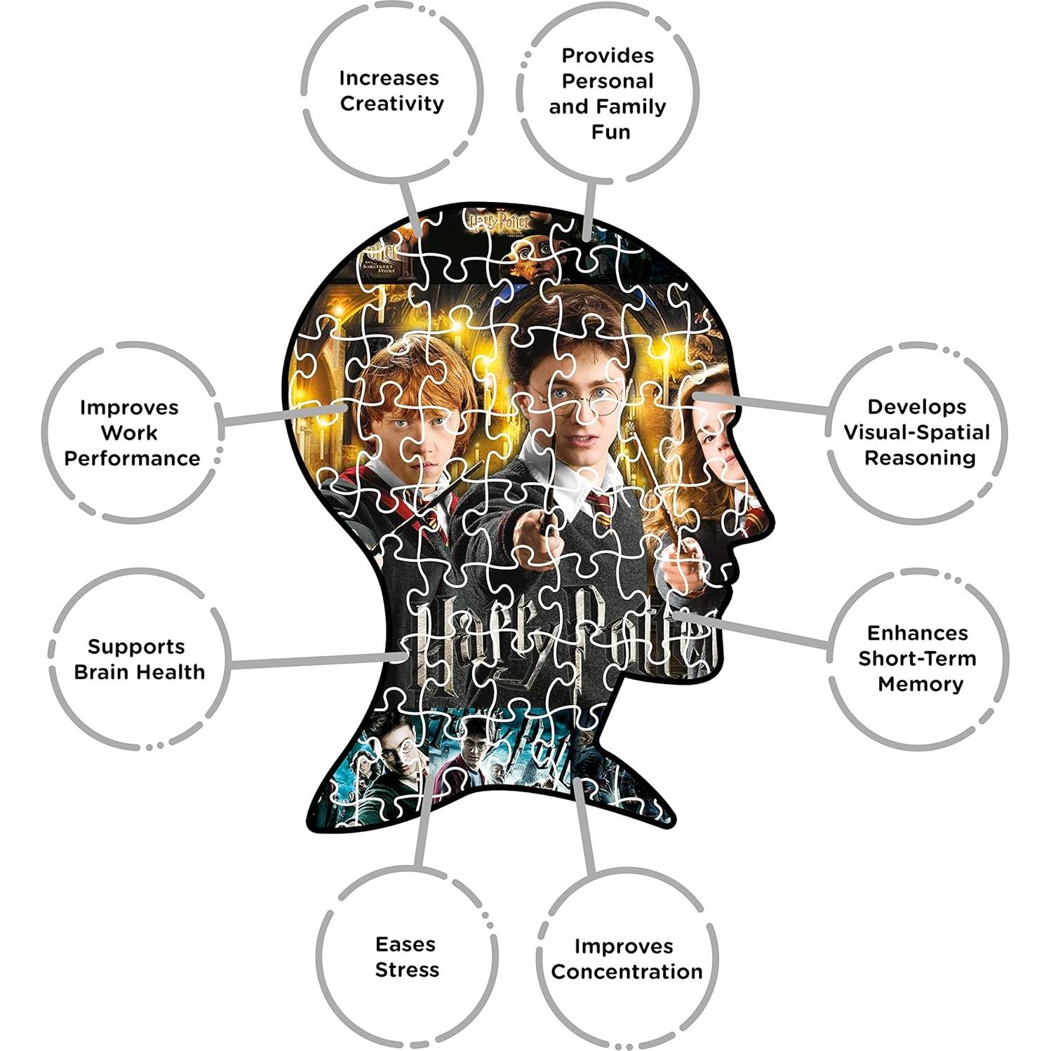 Rompecabezas Harry Potter AQUARIUS 1000 Piezas 50.8x71.1 cm