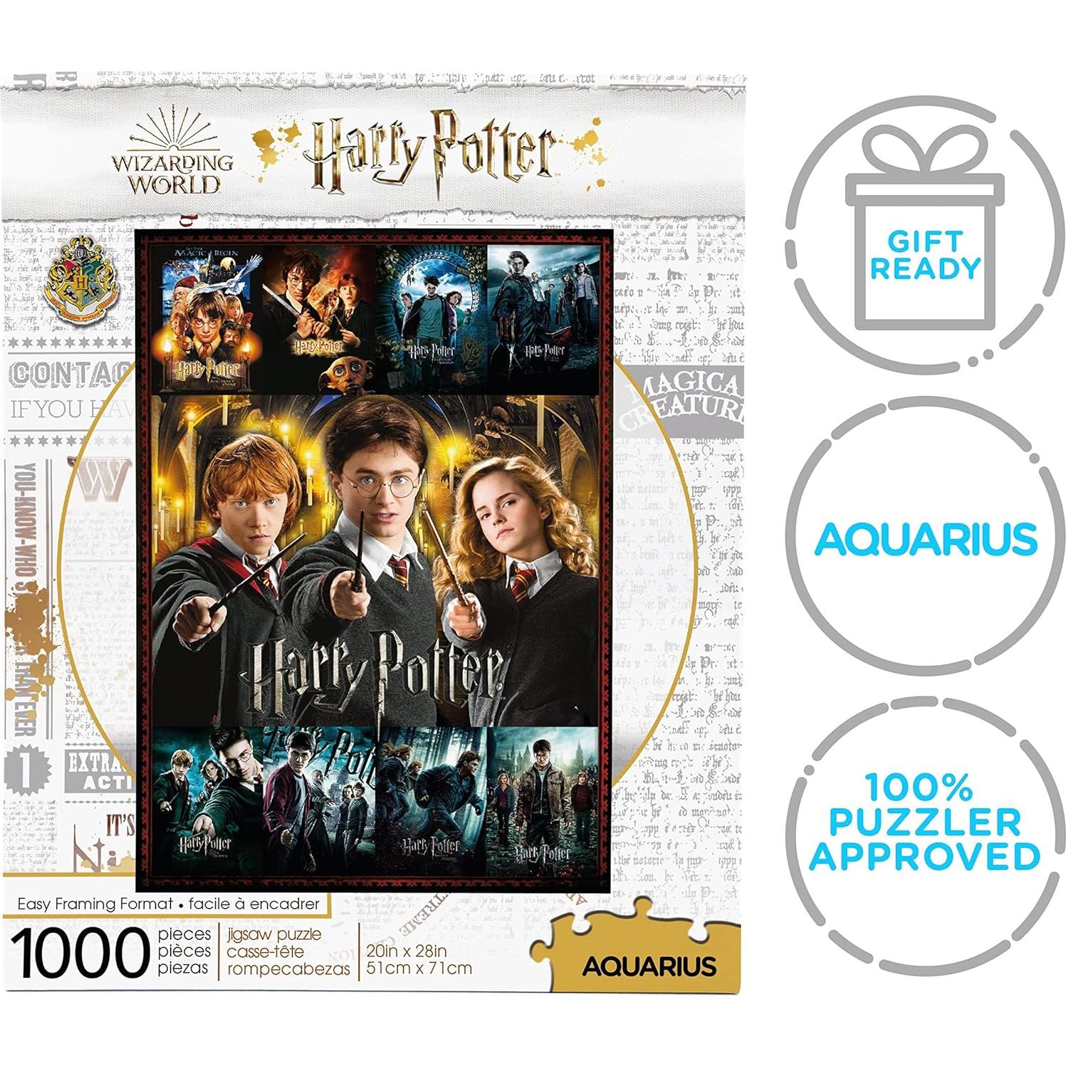 Rompecabezas Harry Potter AQUARIUS 1000 Piezas 50.8x71.1 cm