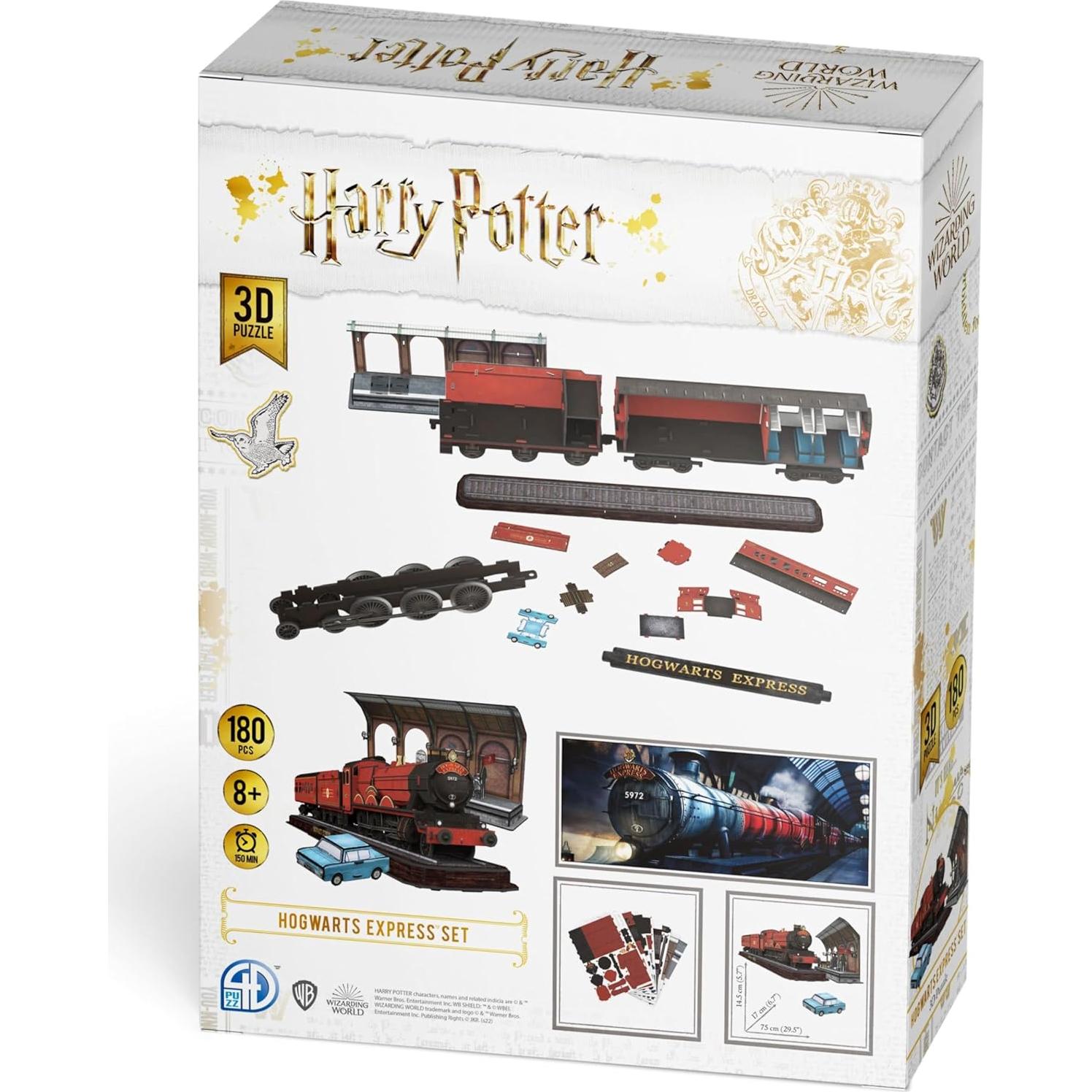 Rompecabezas 3D Harry Potter Expreso de Hogwarts 181 Piezas