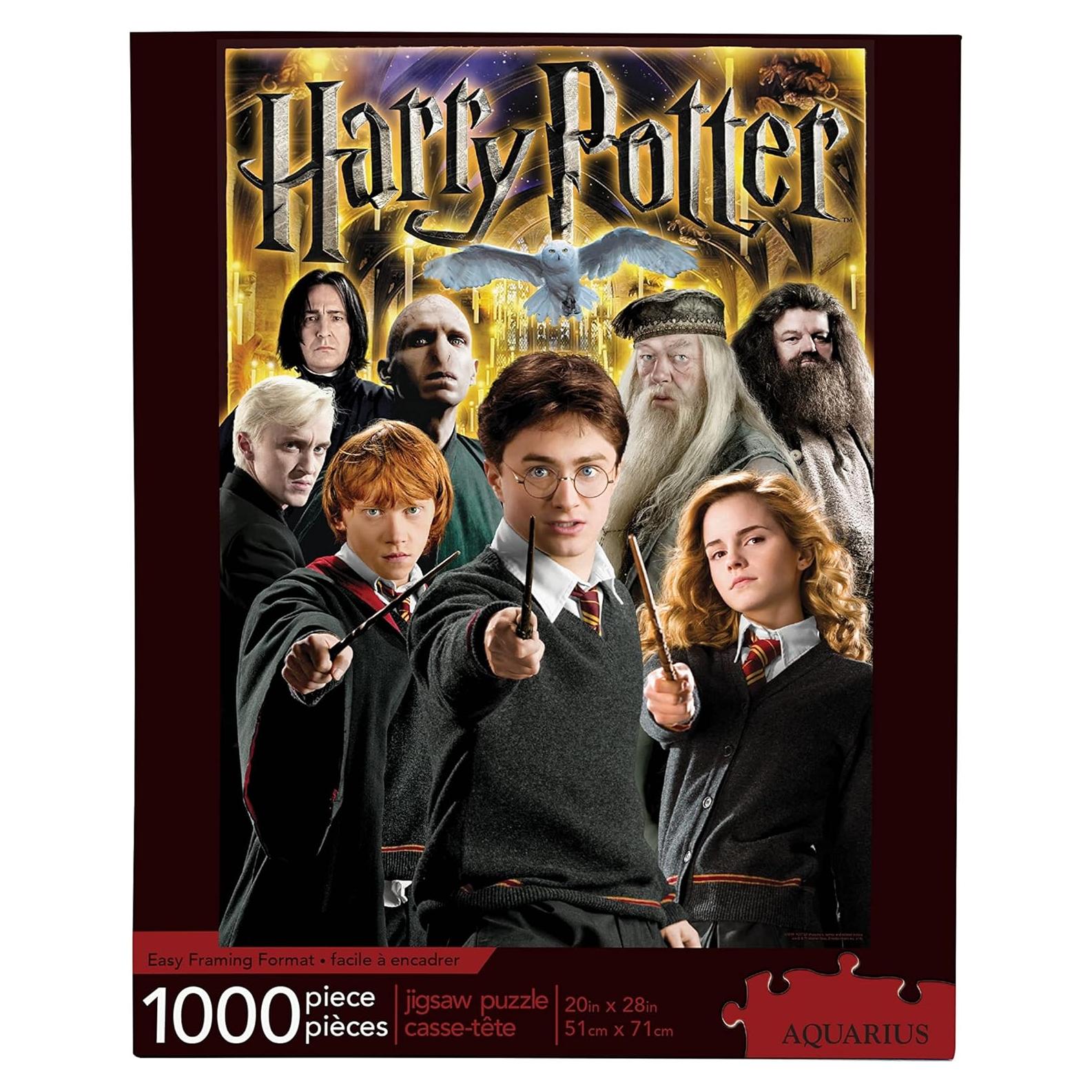 Rompecabezas Harry Potter Collage 1000 Piezas AQUARIUS 50.8x71.1cm