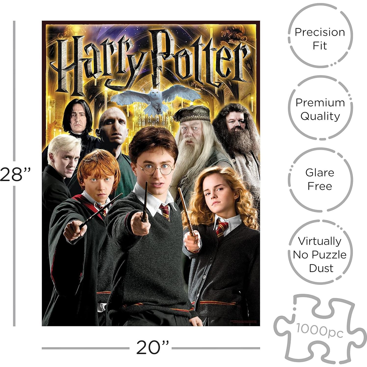 Rompecabezas Harry Potter Collage 1000 Piezas AQUARIUS 50.8x71.1cm