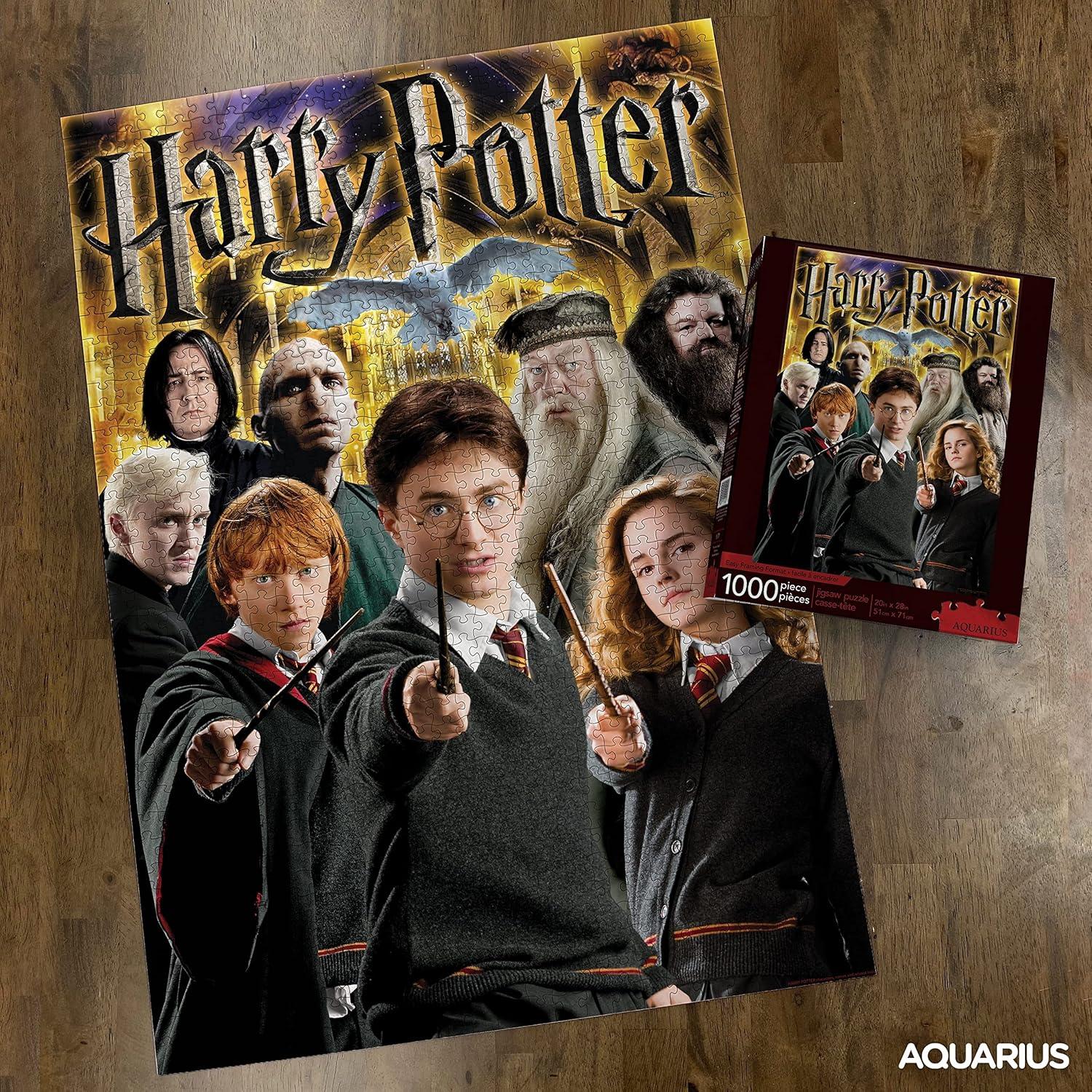 Rompecabezas Harry Potter Collage 1000 Piezas AQUARIUS 50.8x71.1cm