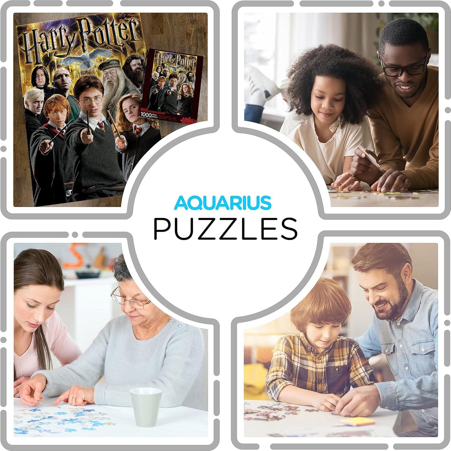 Rompecabezas Harry Potter Collage 1000 Piezas AQUARIUS 50.8x71.1cm