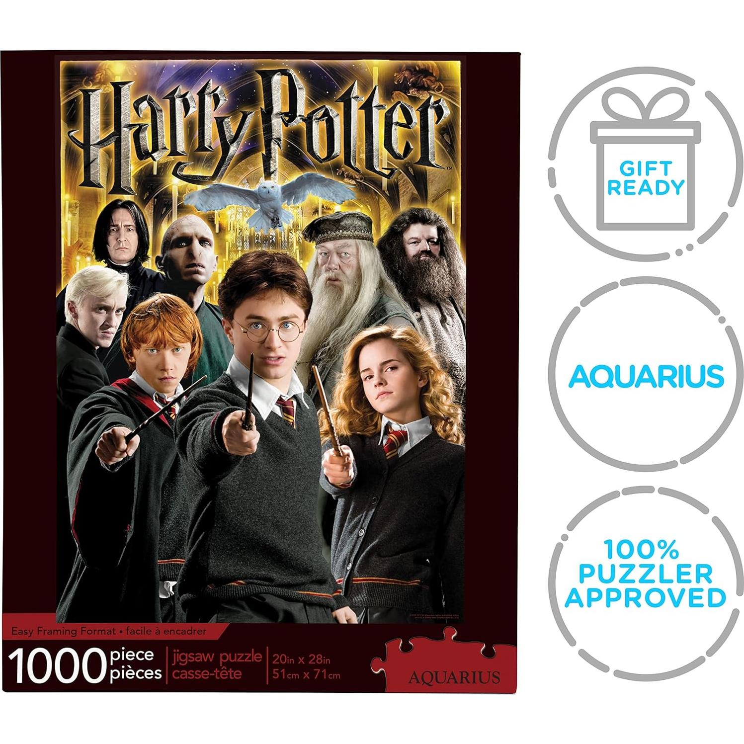 Rompecabezas Harry Potter Collage 1000 Piezas AQUARIUS 50.8x71.1cm