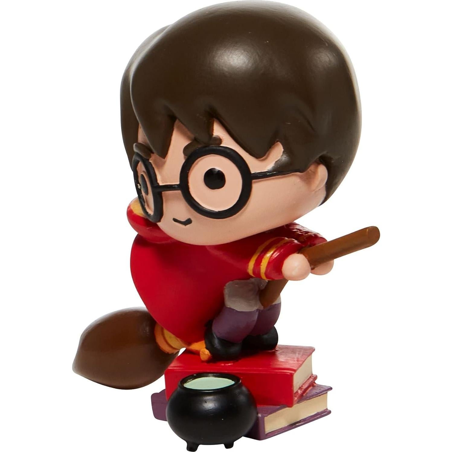 Figura Enesco Harry Potter Montando en Escoba 8.2 cm
