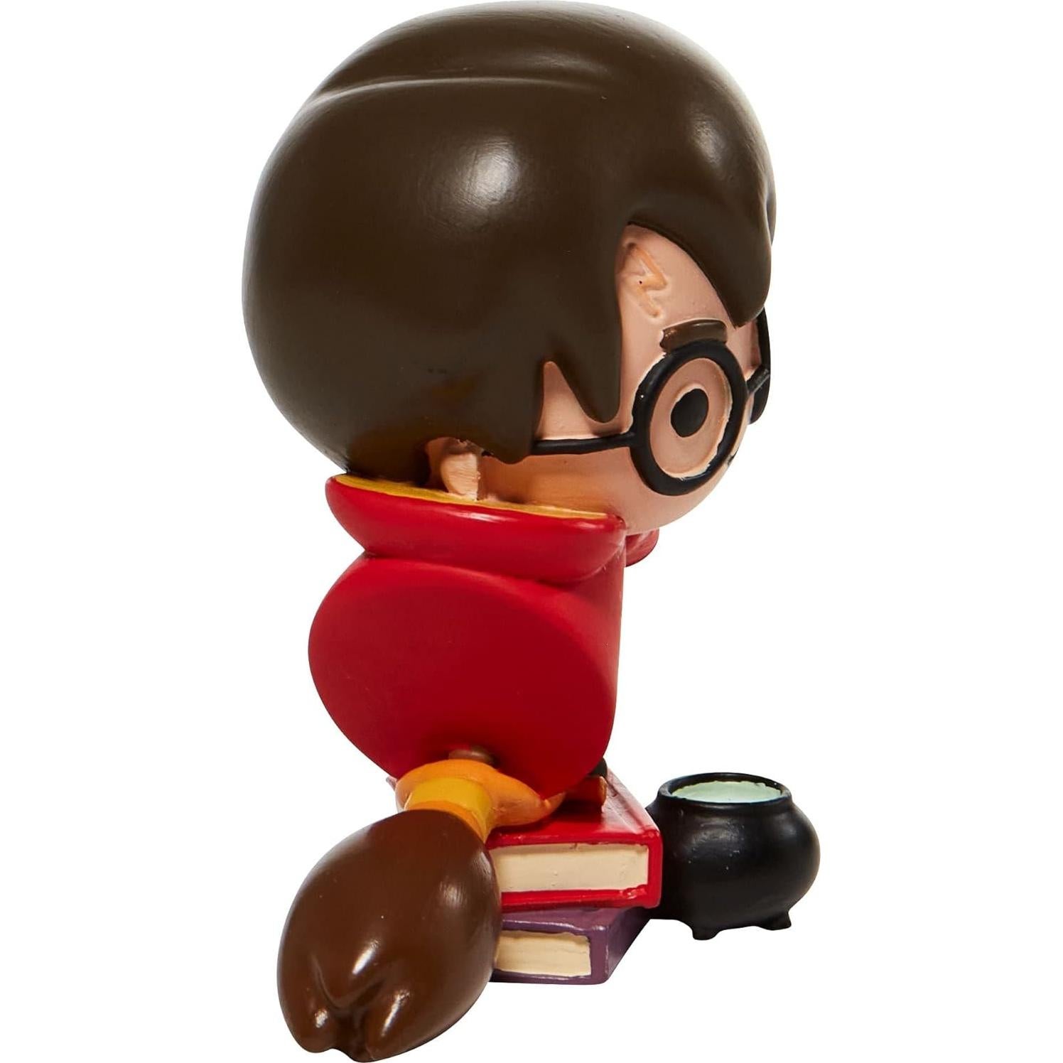 Figura Enesco Harry Potter Montando en Escoba 8.2 cm