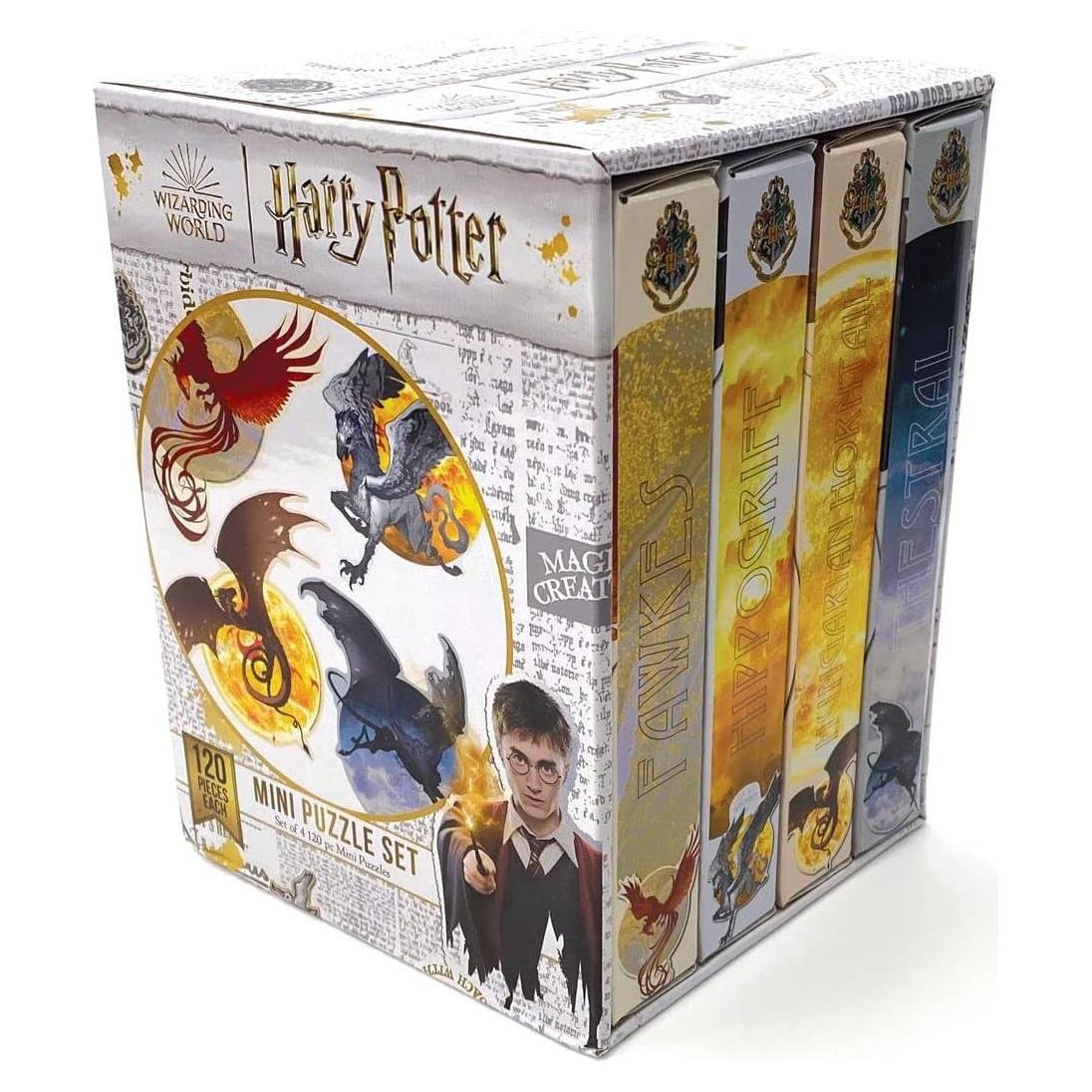Conjunto de 4 Rompecabezas 120 Piezas Harry Potter - Paper House