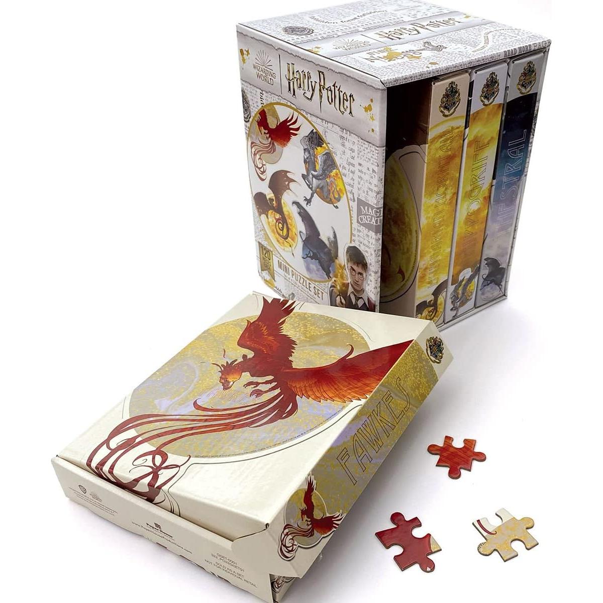 Conjunto de 4 Rompecabezas 120 Piezas Harry Potter - Paper House