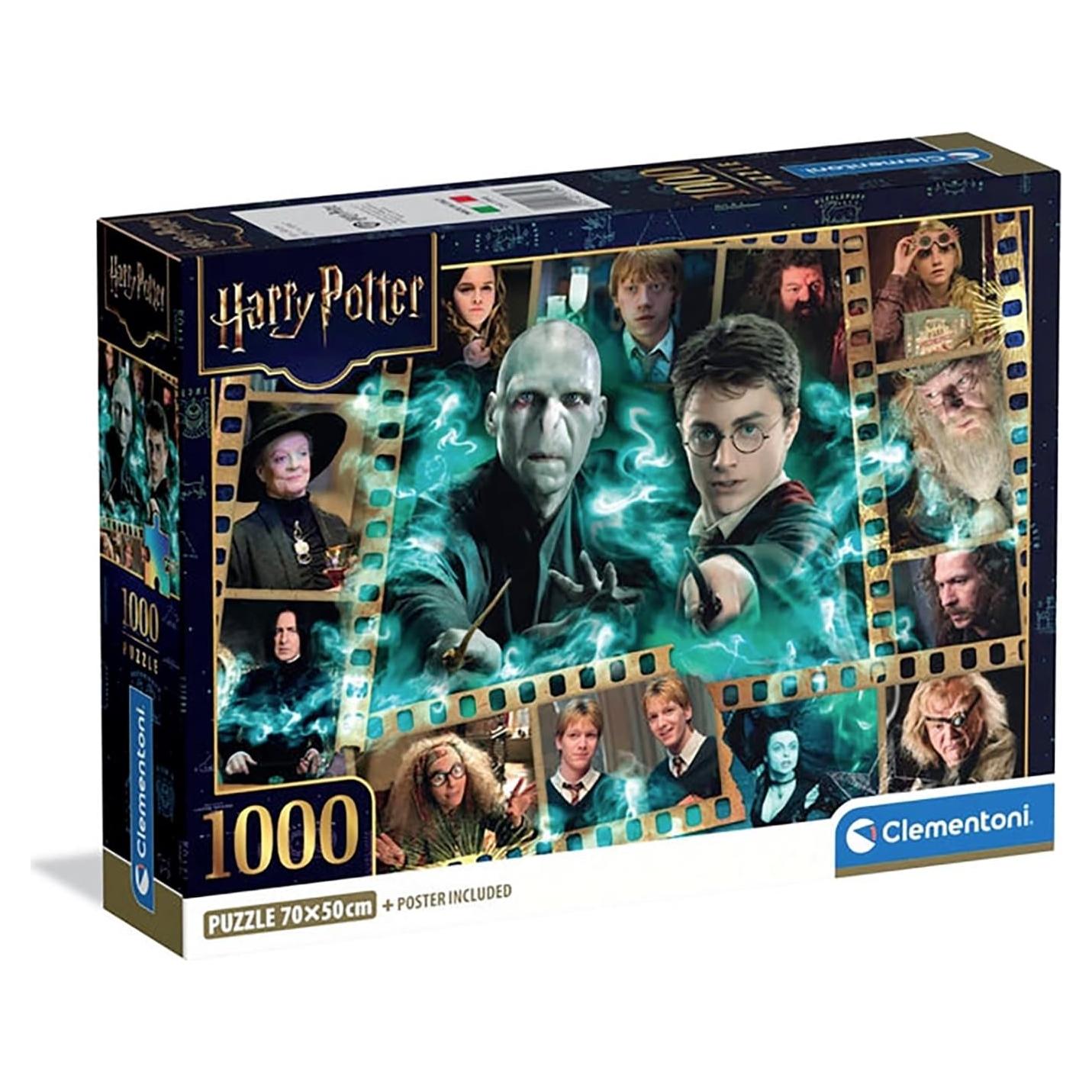 Rompecabezas Clementoni 1000 Piezas Harry Potter 70x50 cm