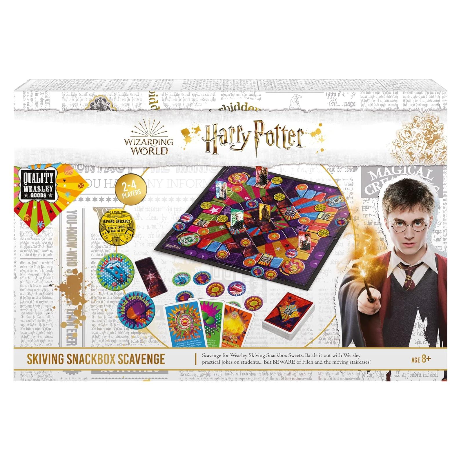 Juego de Mesa Harry Potter Skiving Snackbox Cartamundi para 2-4 Jugadores
