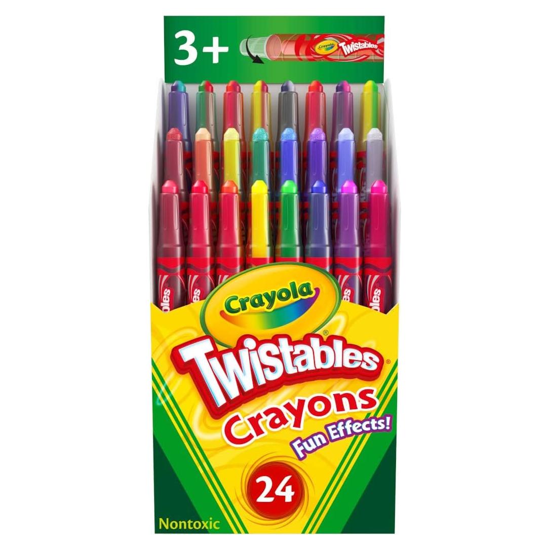 Crayola Crayones Twistables 24ct Multicolor para Niños