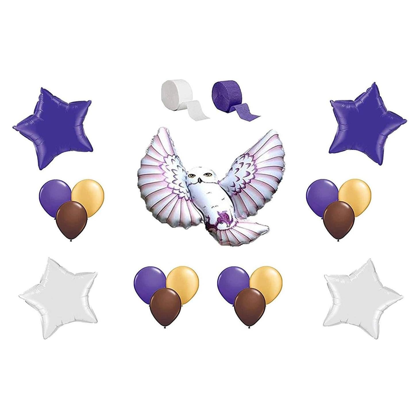 Ramo de Globos Harry Potter 20 CT - Fiesta Púrpura