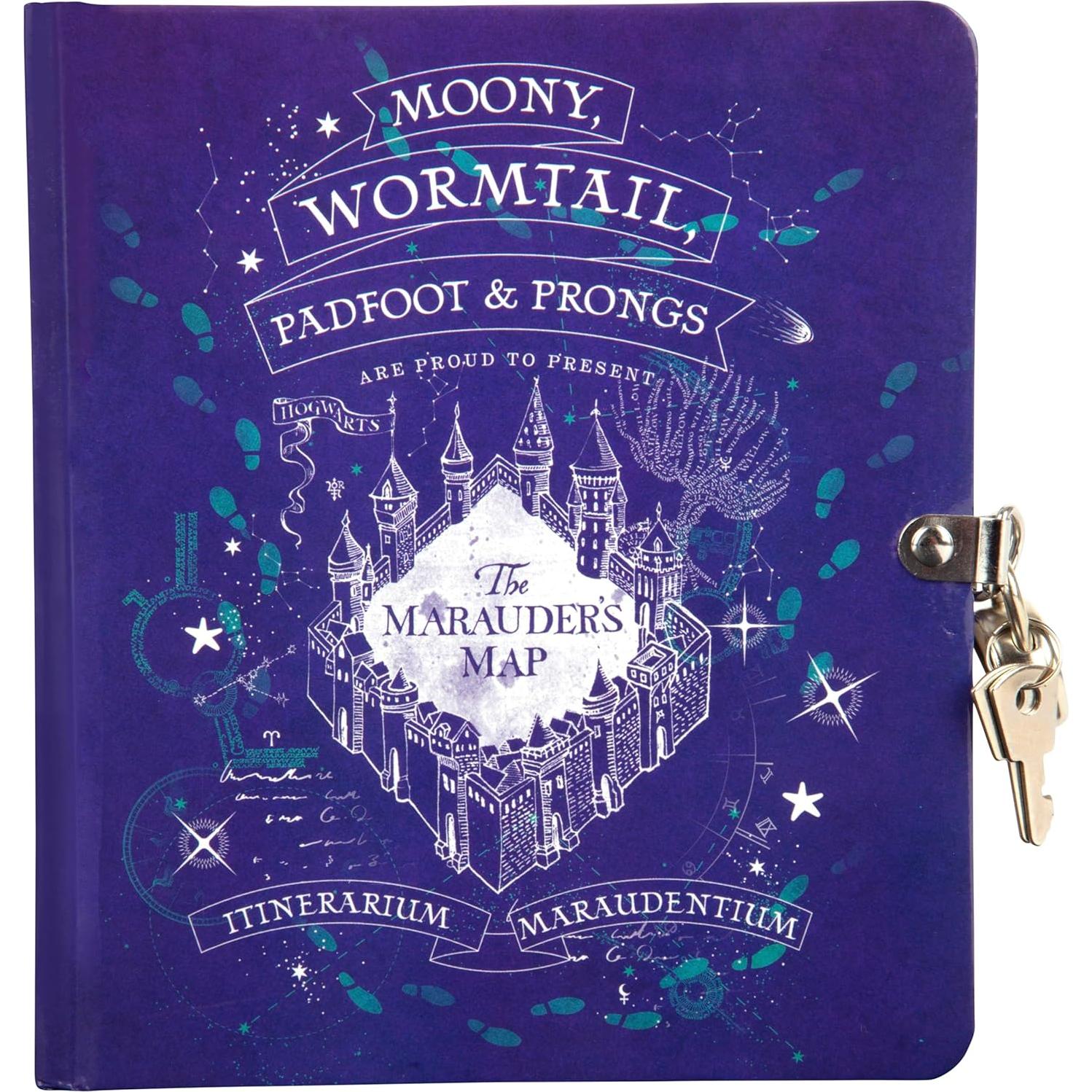 Diario Harry Potter con Cerradura y Llave - 2 Piezas