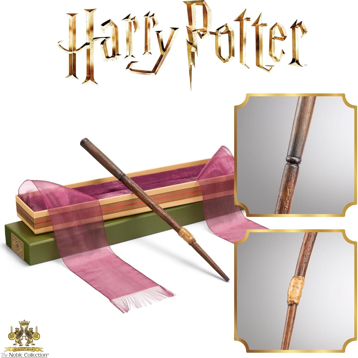 Varita Ron Weasley The Noble Collection 33 cm Réplica