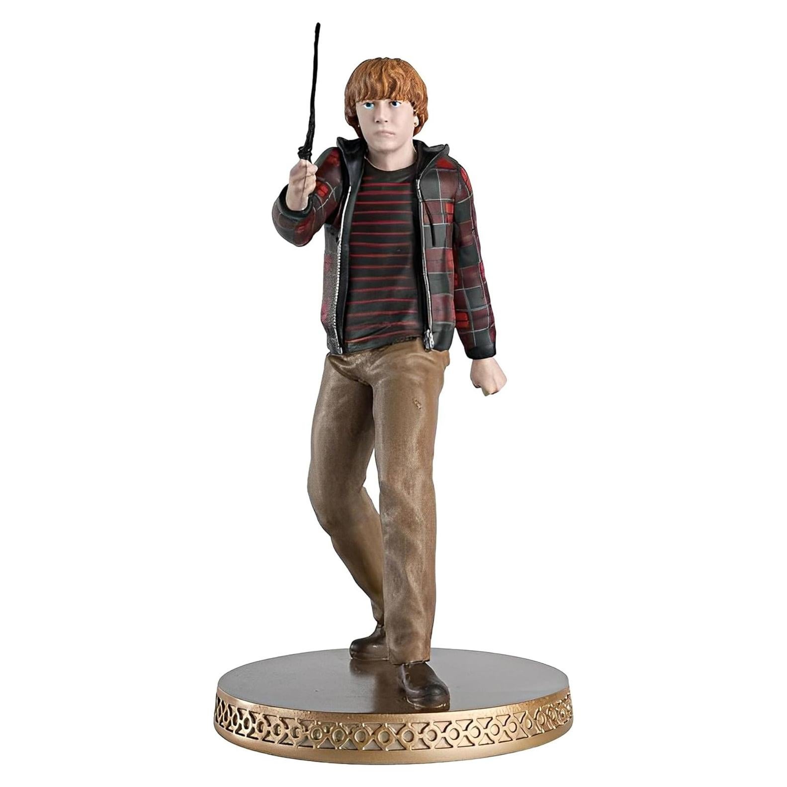 Figura Eaglemoss Harry Potter Ron Weasley 1:16 Coleccionable