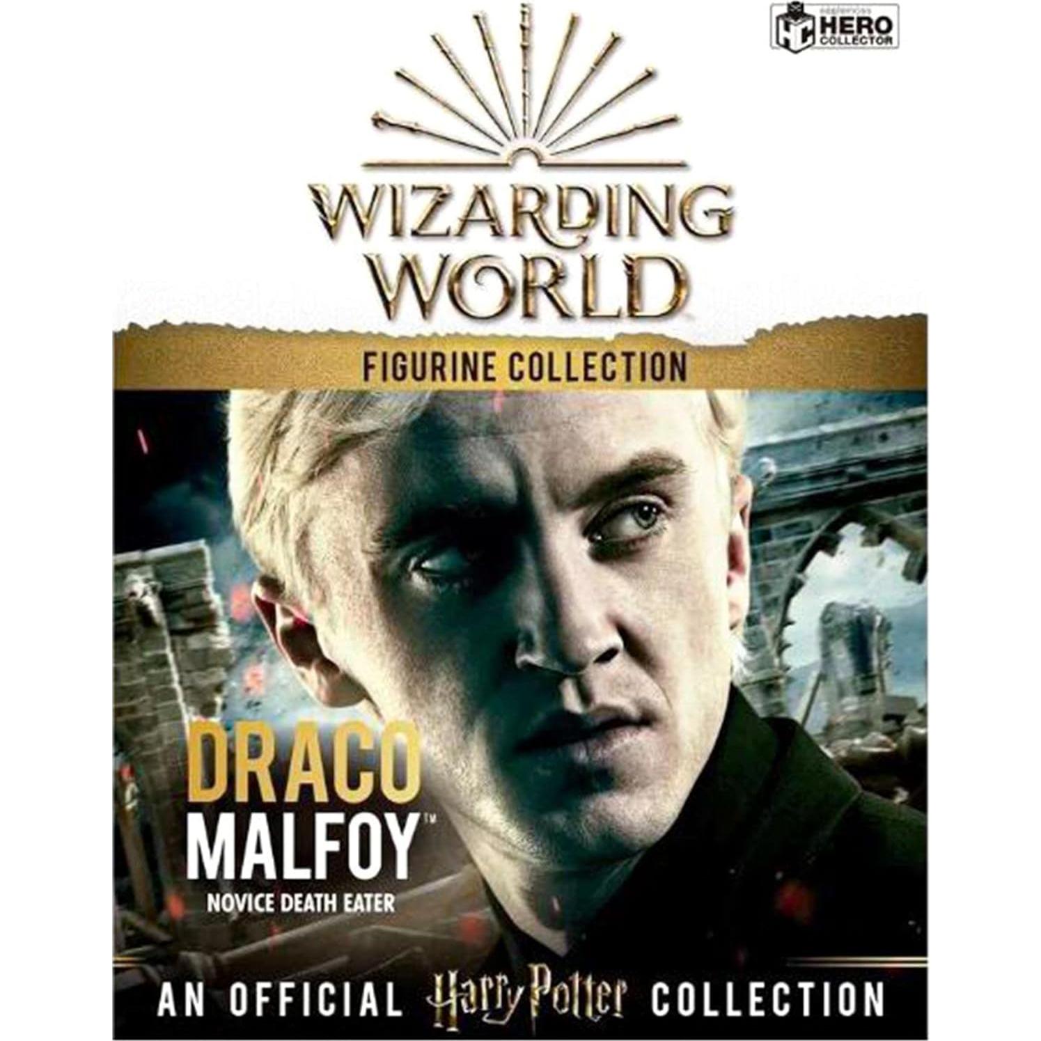 Estatua Draco Malfoy adolescente Eaglemoss 13 cm resina