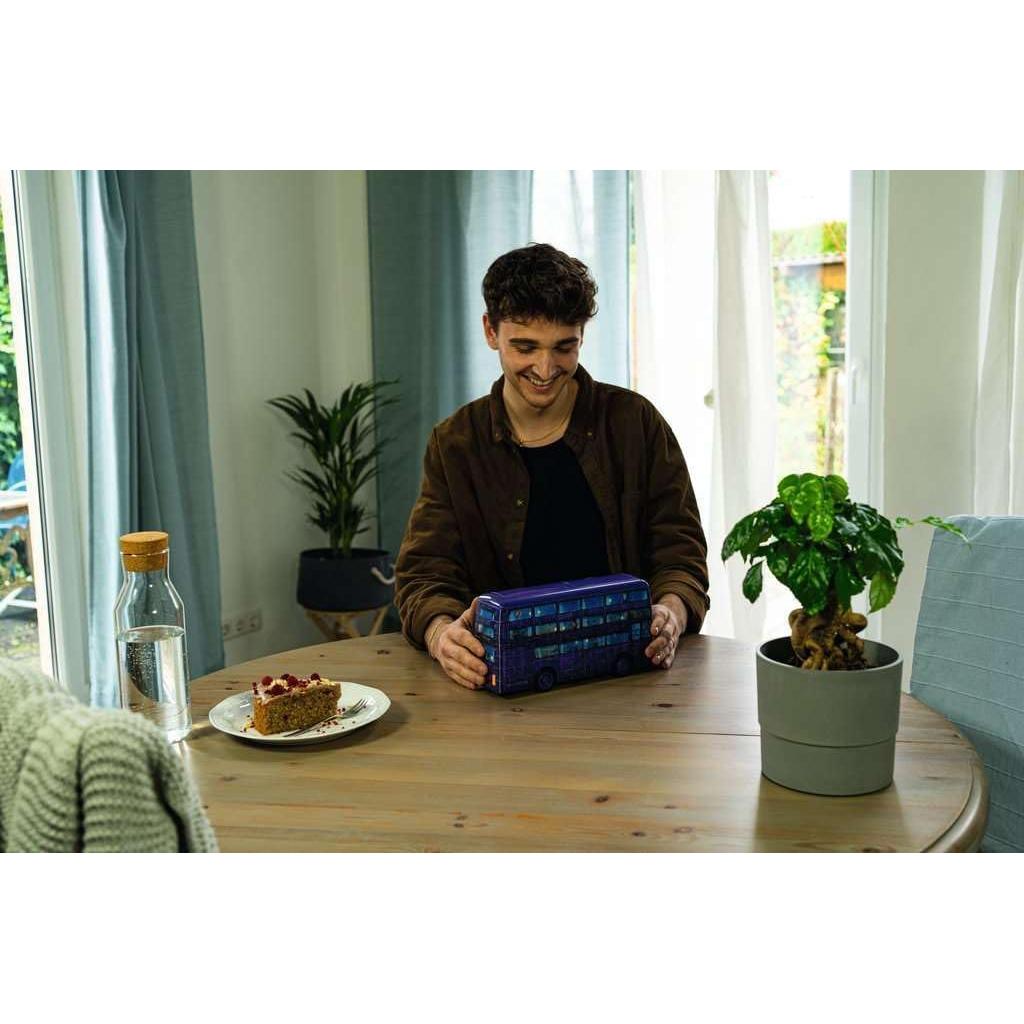 Rompecabezas 3D Autobús Noctámbulo Ravensburger - 216 Piezas