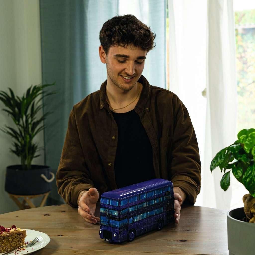 Rompecabezas 3D Autobús Noctámbulo Ravensburger - 216 Piezas