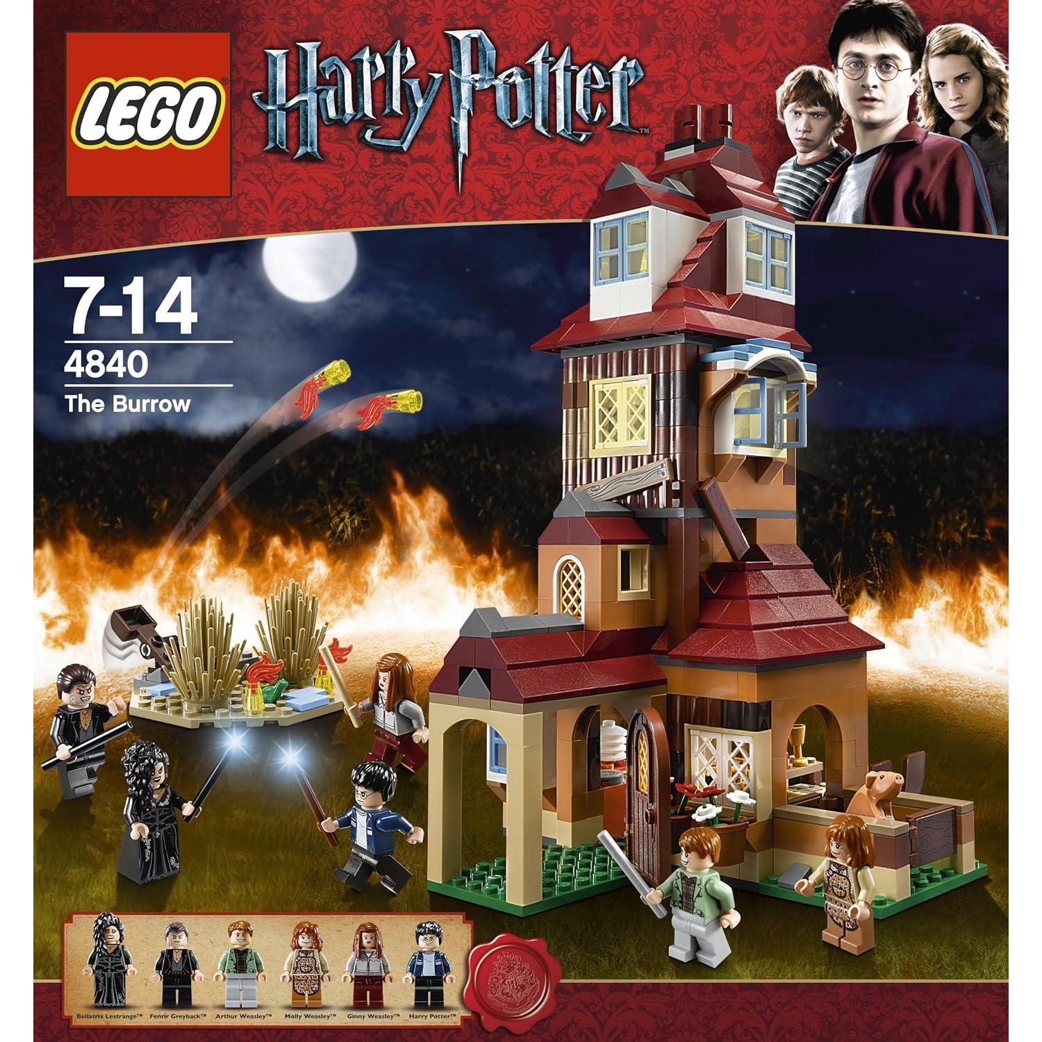 LEGO Harry Potter La Madriguera 4840 - Juguete 7-14 años