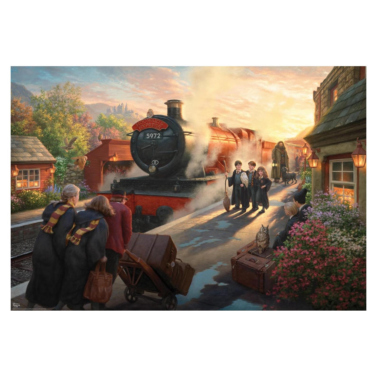 Rompecabezas 2000 Piezas Harry Potter Hogwarts Express Buffalo Games