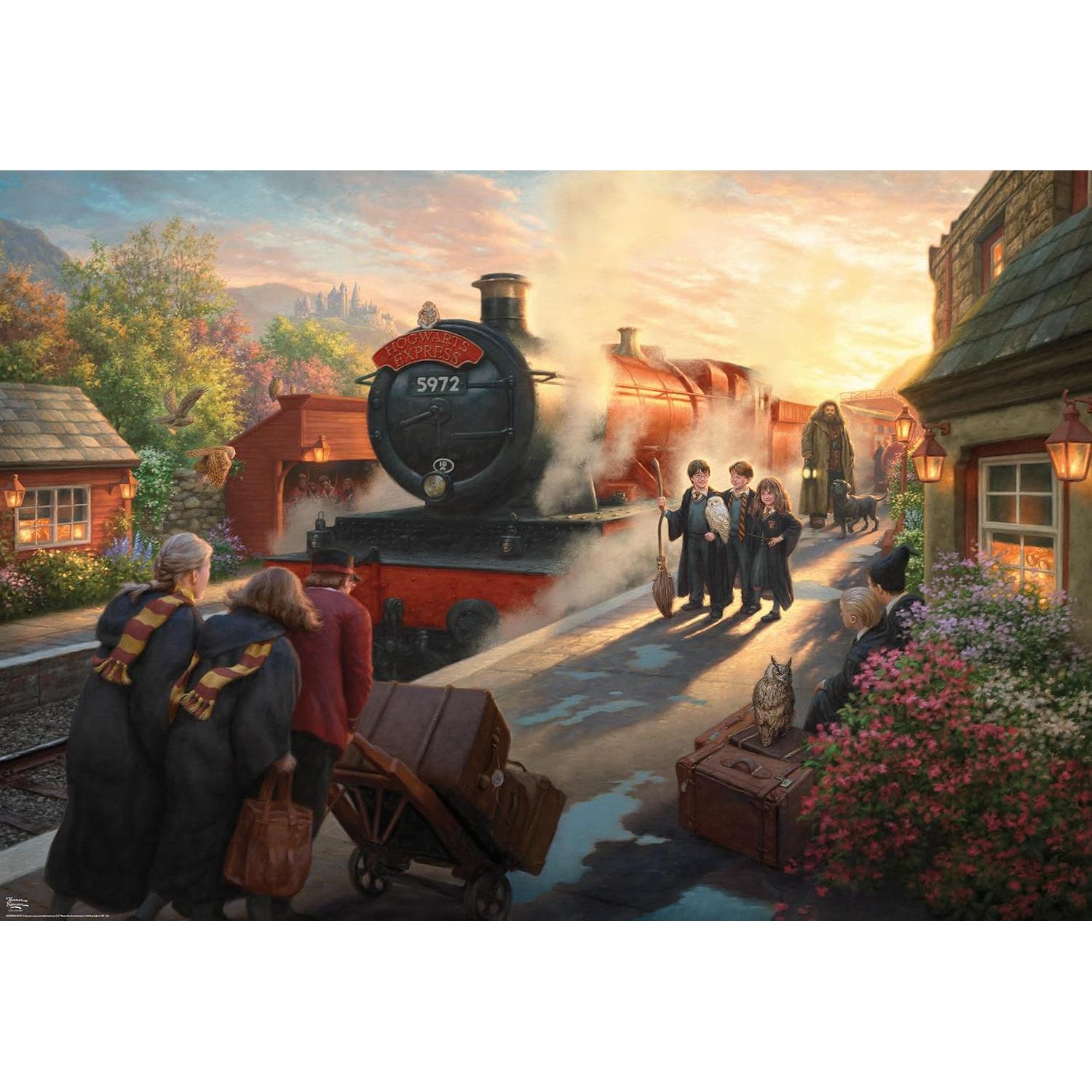 Rompecabezas 2000 Piezas Harry Potter Hogwarts Express Buffalo Games