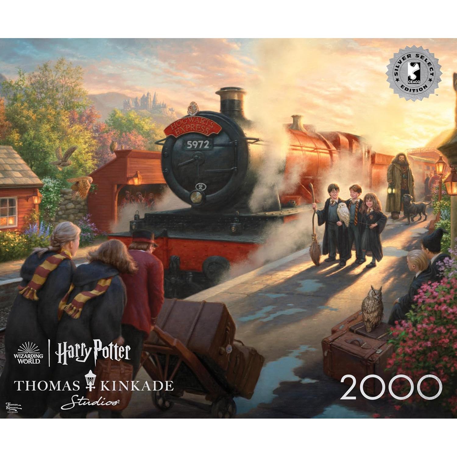 Rompecabezas 2000 Piezas Harry Potter Hogwarts Express Buffalo Games