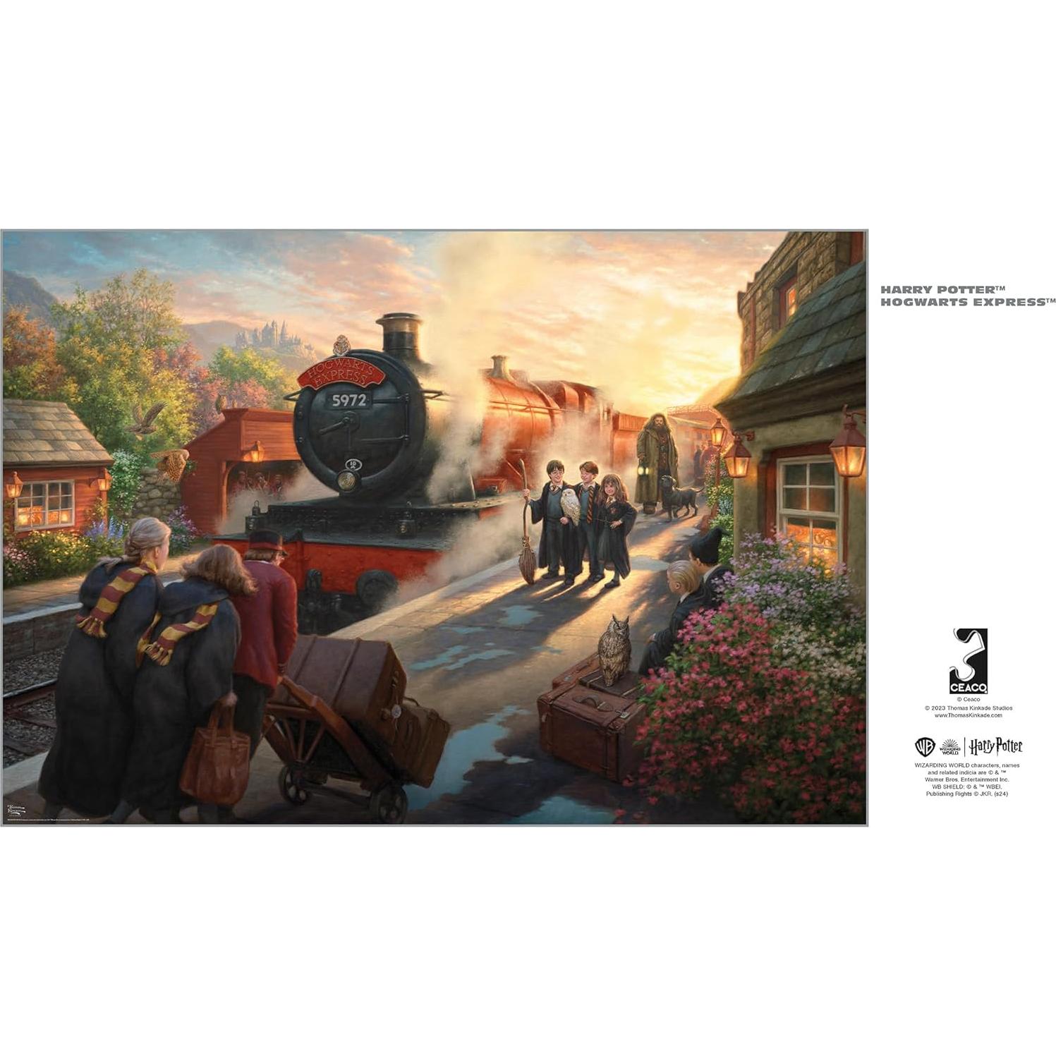 Rompecabezas 2000 Piezas Harry Potter Hogwarts Express Buffalo Games