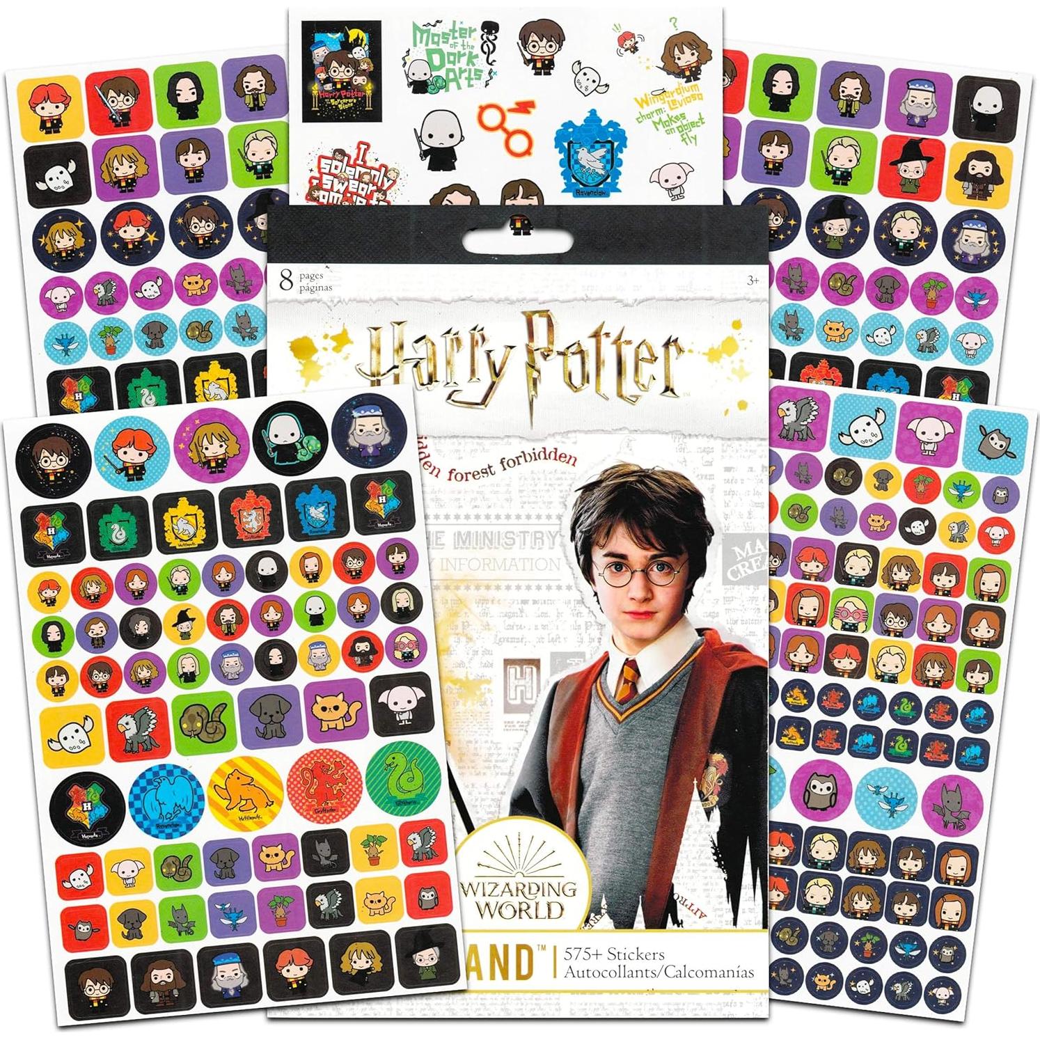Conjunto Fiesta Harry Potter - 75 Tatuajes + 295 Stickers