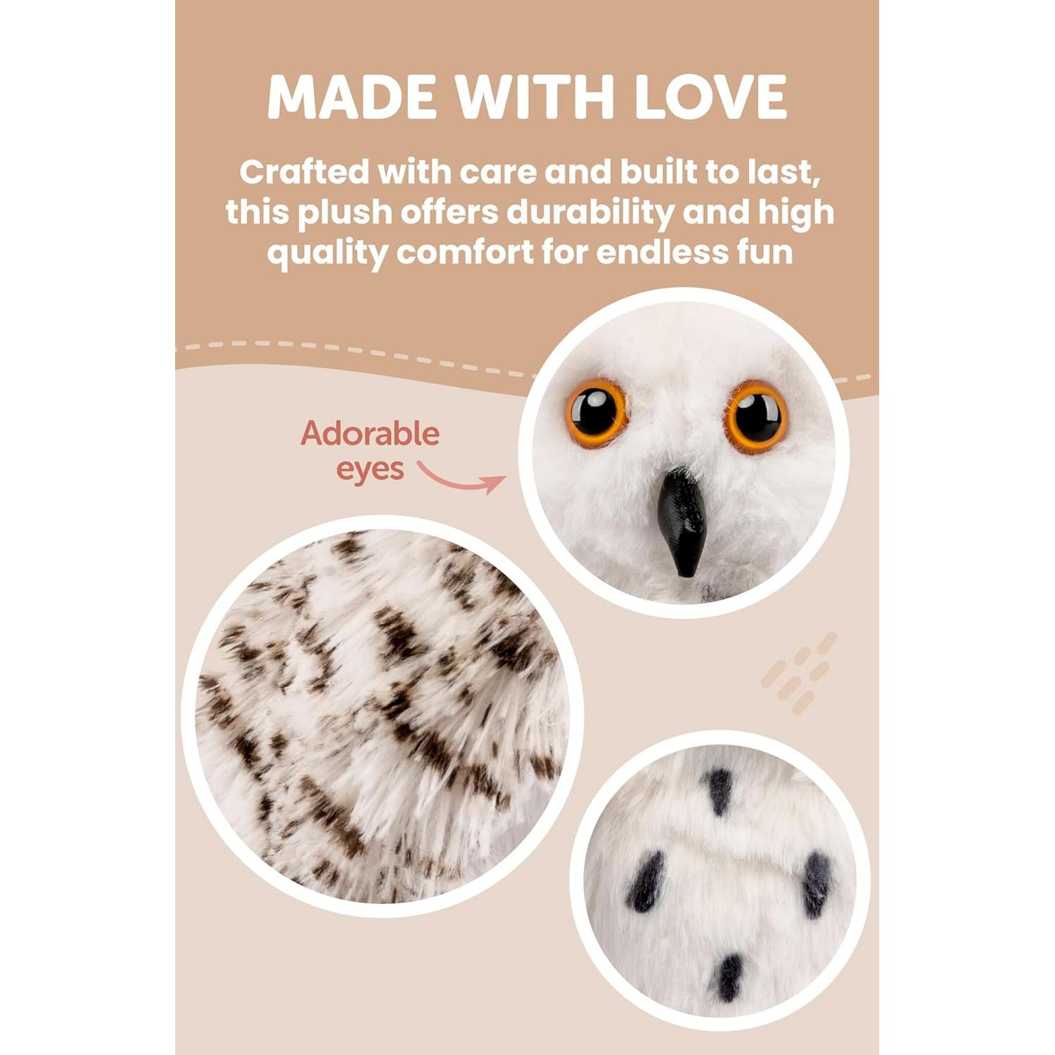 Juguete de Peluche Búho Nival Keycraft 20 cm