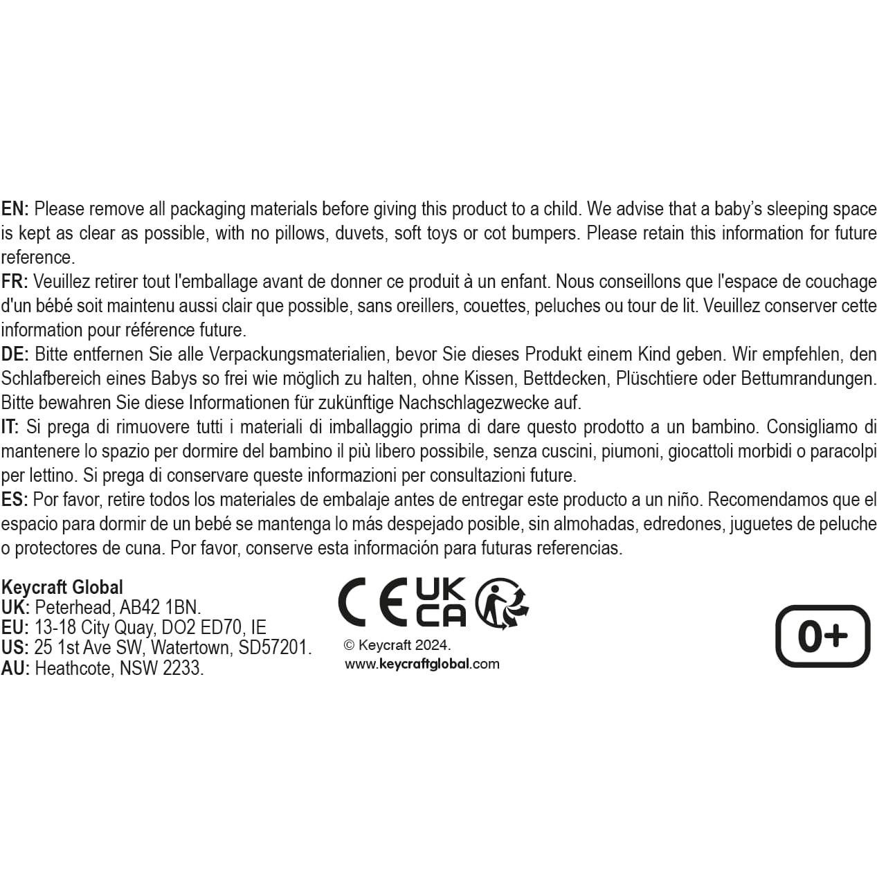 Juguete de Peluche Búho Nival Keycraft 20 cm