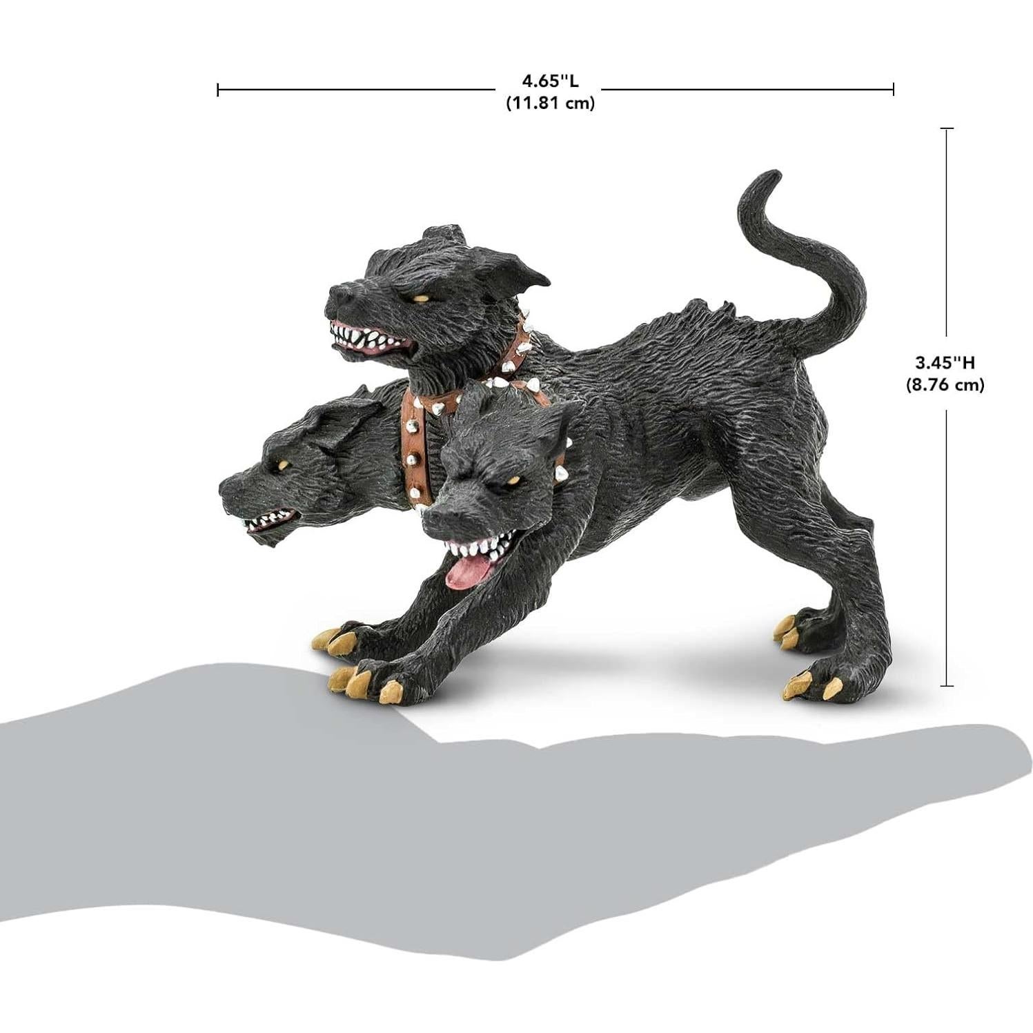 Figurita Cerberus Safari Ltd - Perro de tres cabezas 12.07 cm