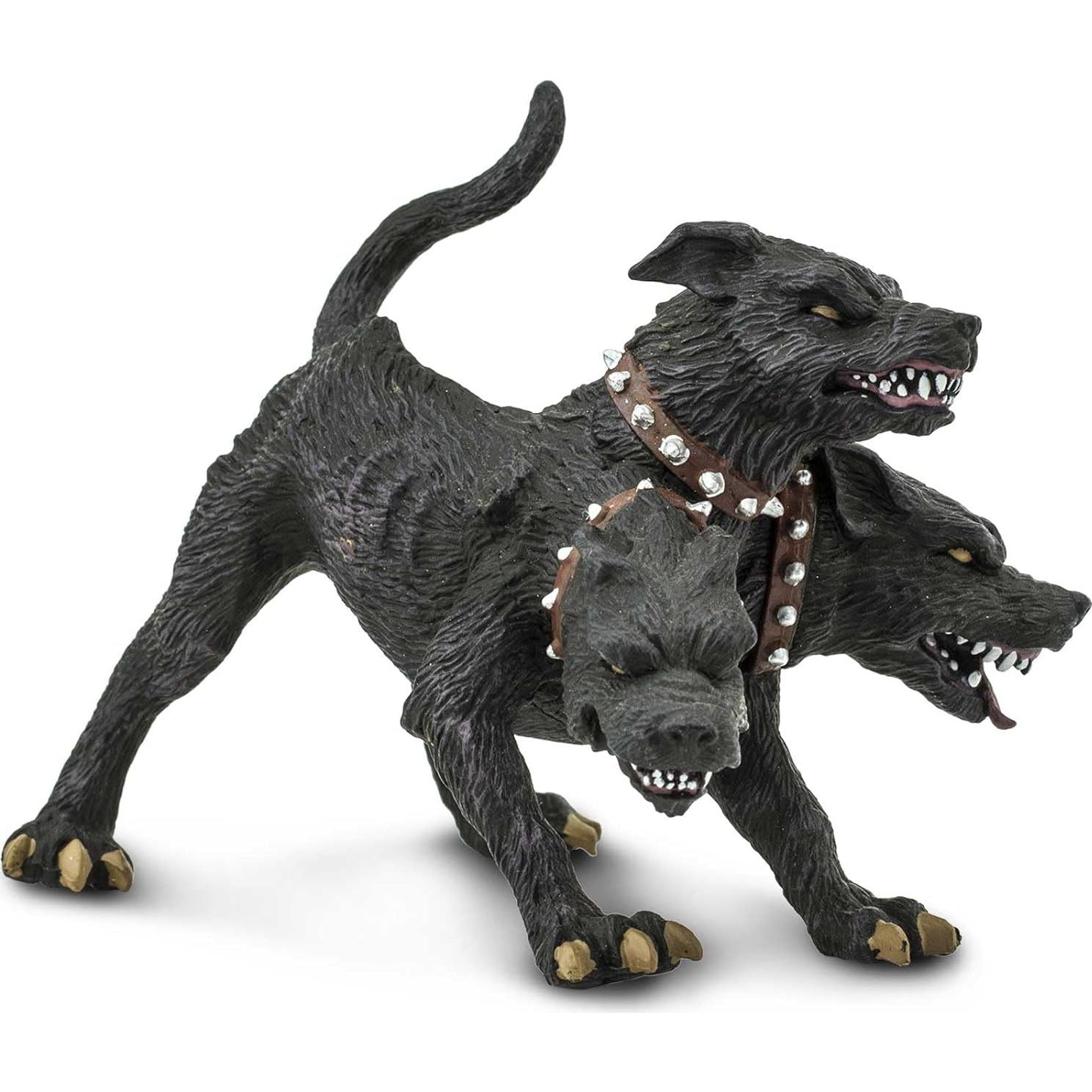 Figurita Cerberus Safari Ltd - Perro de tres cabezas 12.07 cm