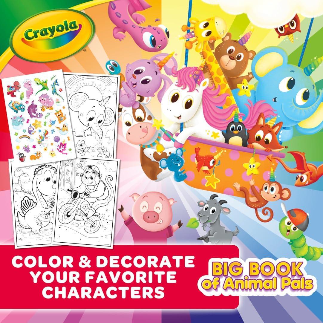 Libro para Colorear Crayola Amigos Animales 288 Páginas