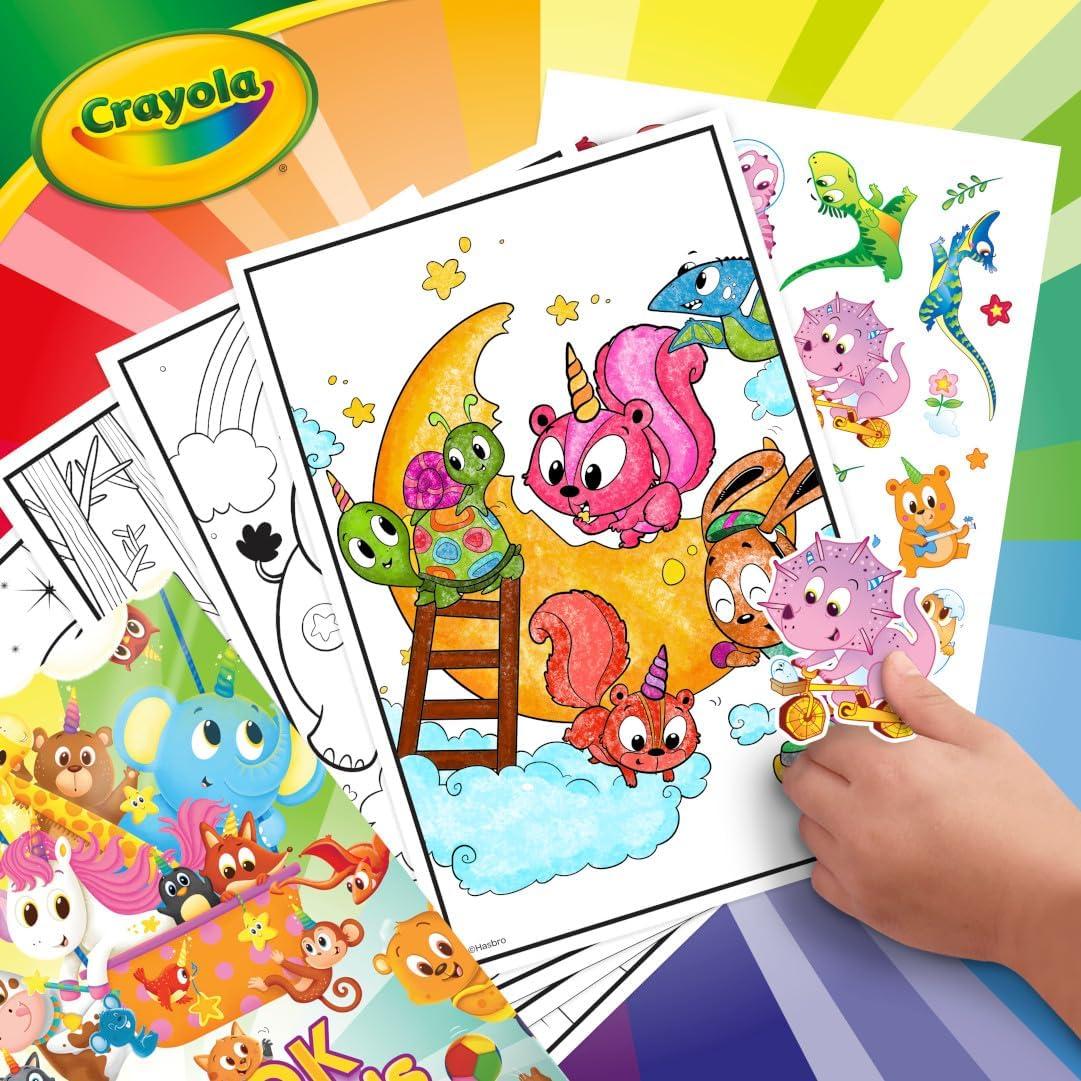 Libro para Colorear Crayola Amigos Animales 288 Páginas