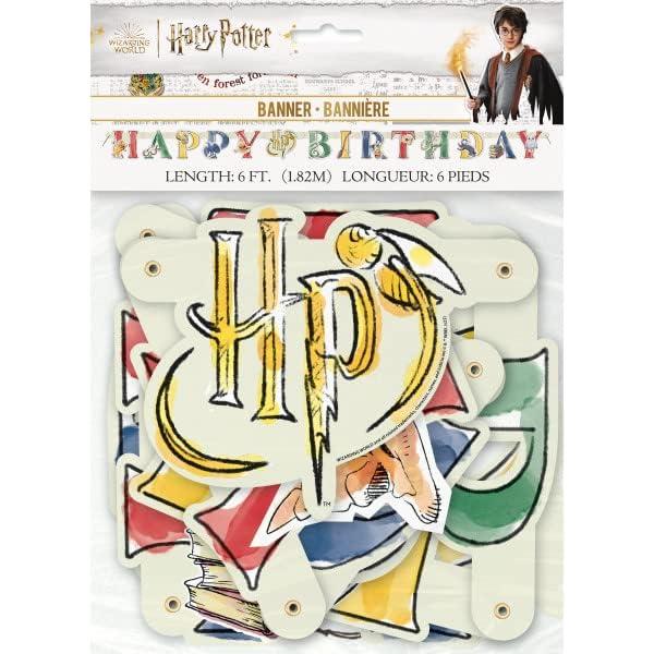 Suministros de Fiesta Harry Potter - Decoración Cumpleaños 16 Platos 16 Servilletas