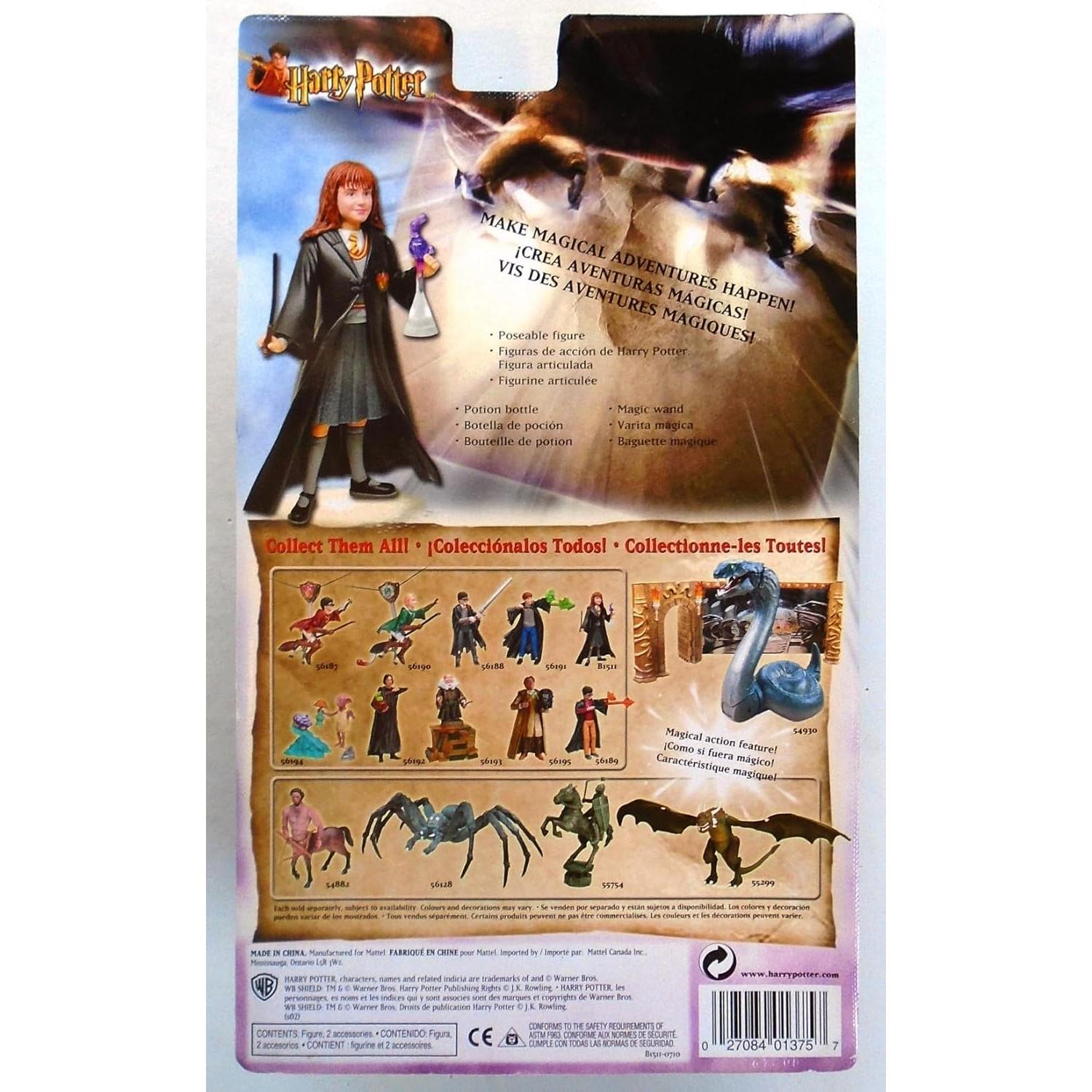 Figura de acción Hermione Granger 15 cm Mattel con varita