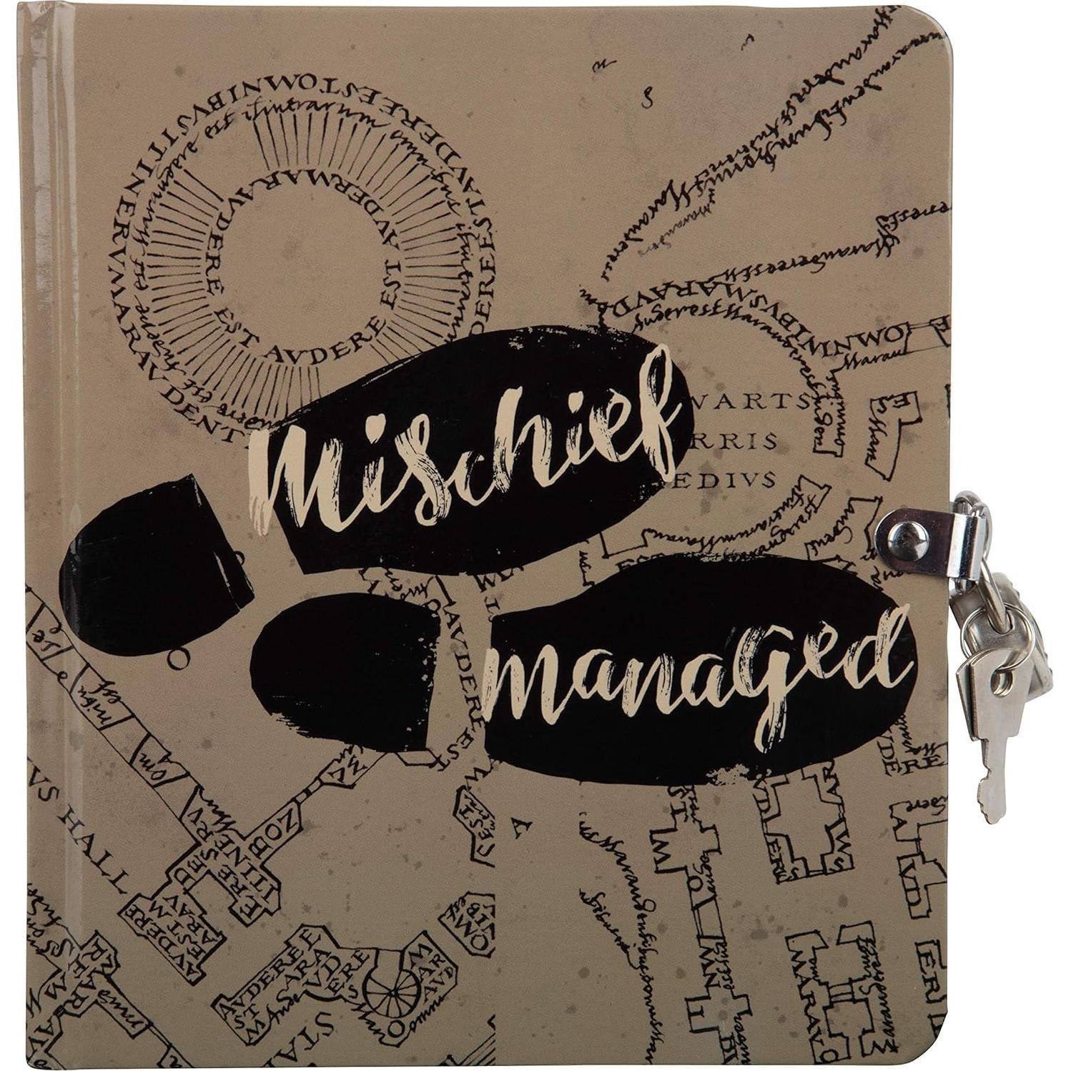 Diario con Cerradura Harry Potter - Paquete de 2 - 216 Páginas