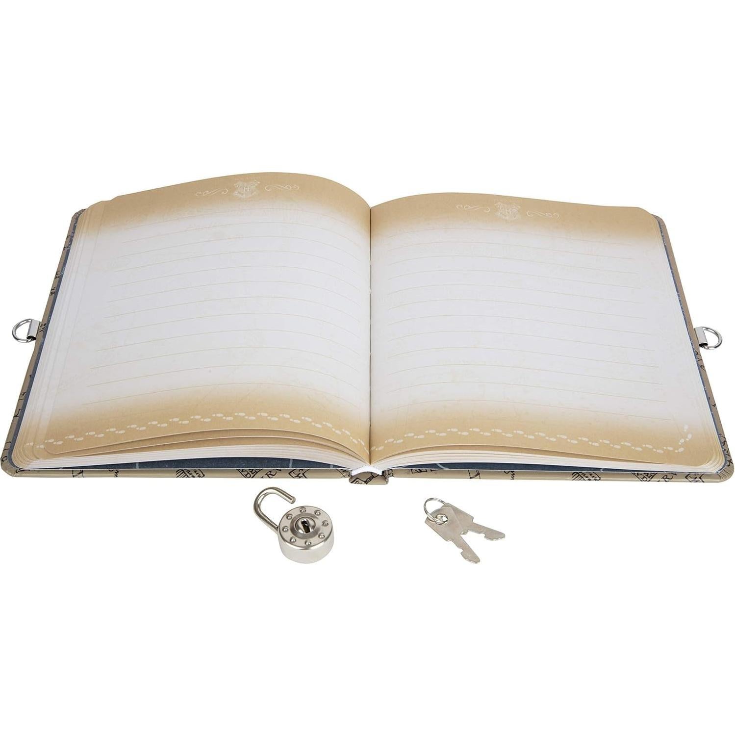 Diario con Cerradura Harry Potter - Paquete de 2 - 216 Páginas