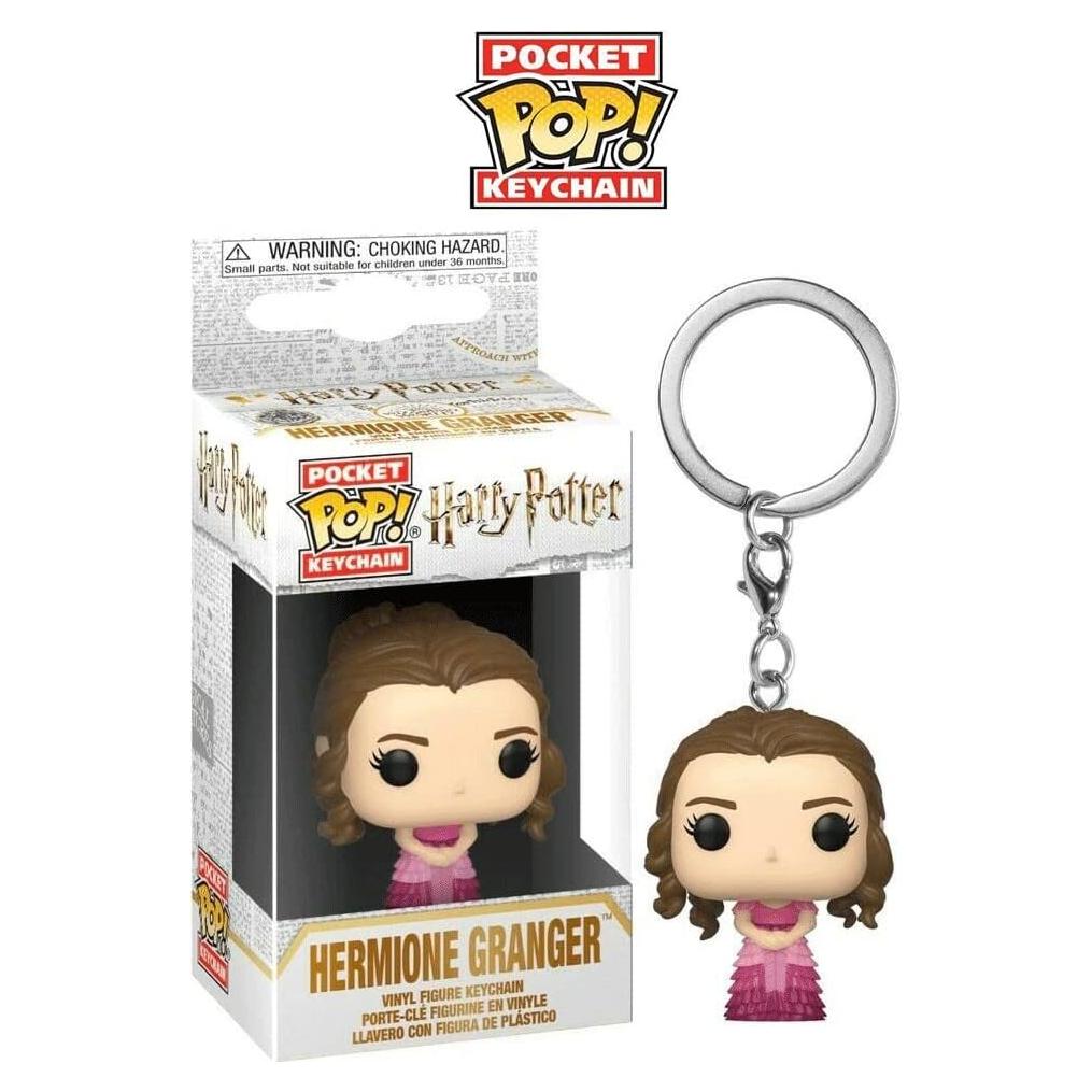 Funko Pop! Llaveros Harry Potter Hermione Baile de Yule 9.5cm