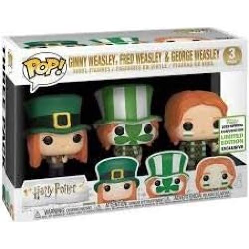 Figuras Funko Pop Harry Potter Ginny, Fred y George Weasley