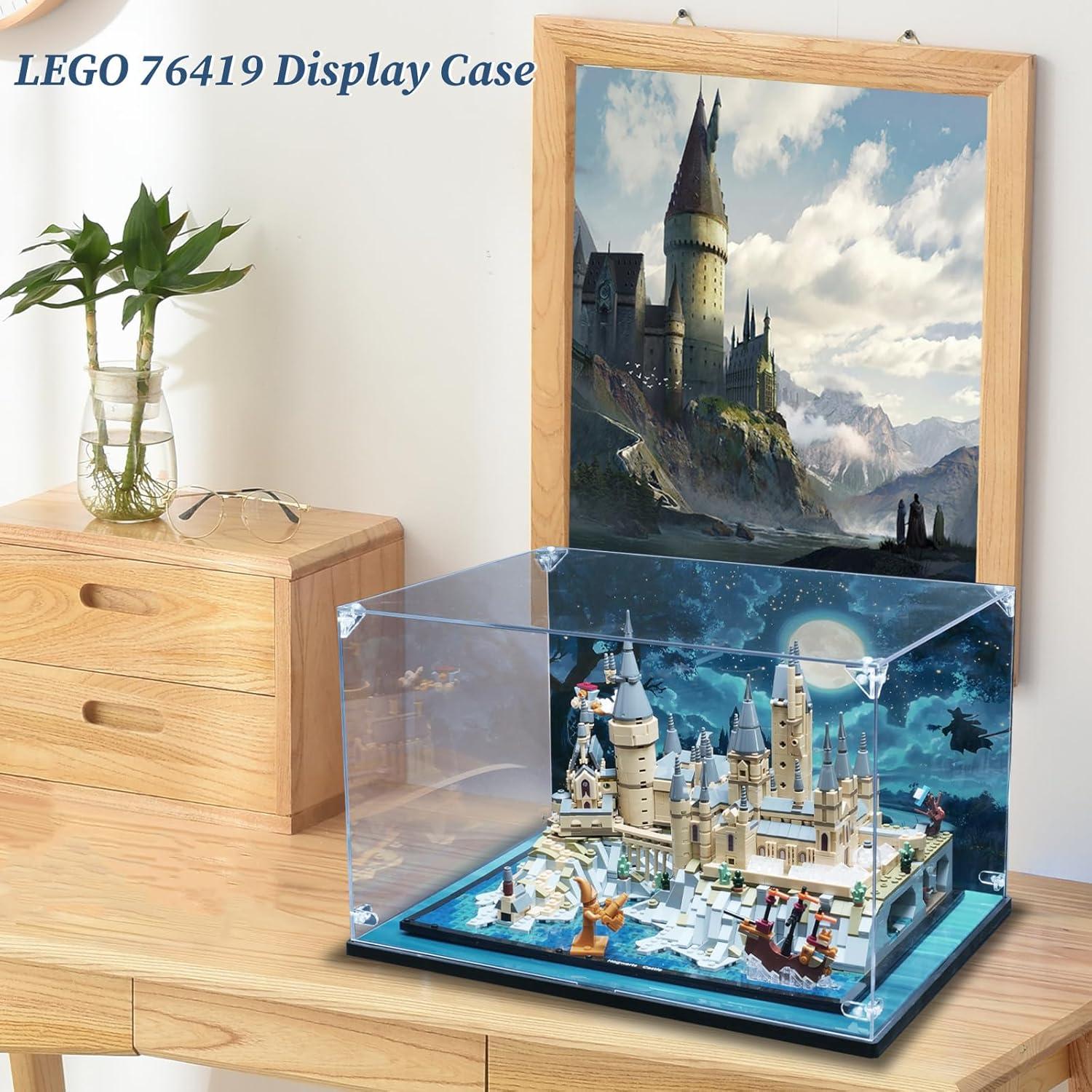Vitrina Acrílica para Lego 76419 Castillo Mágico - Montaje Fácil